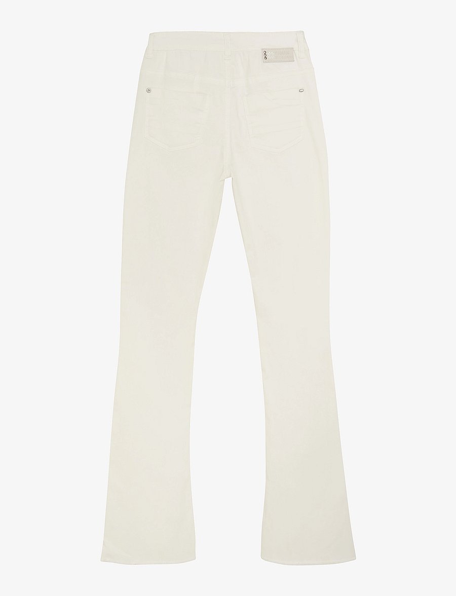 Indian Blue Jeans - 2100 Flared Fit Jeans - brede jeans - white - 2