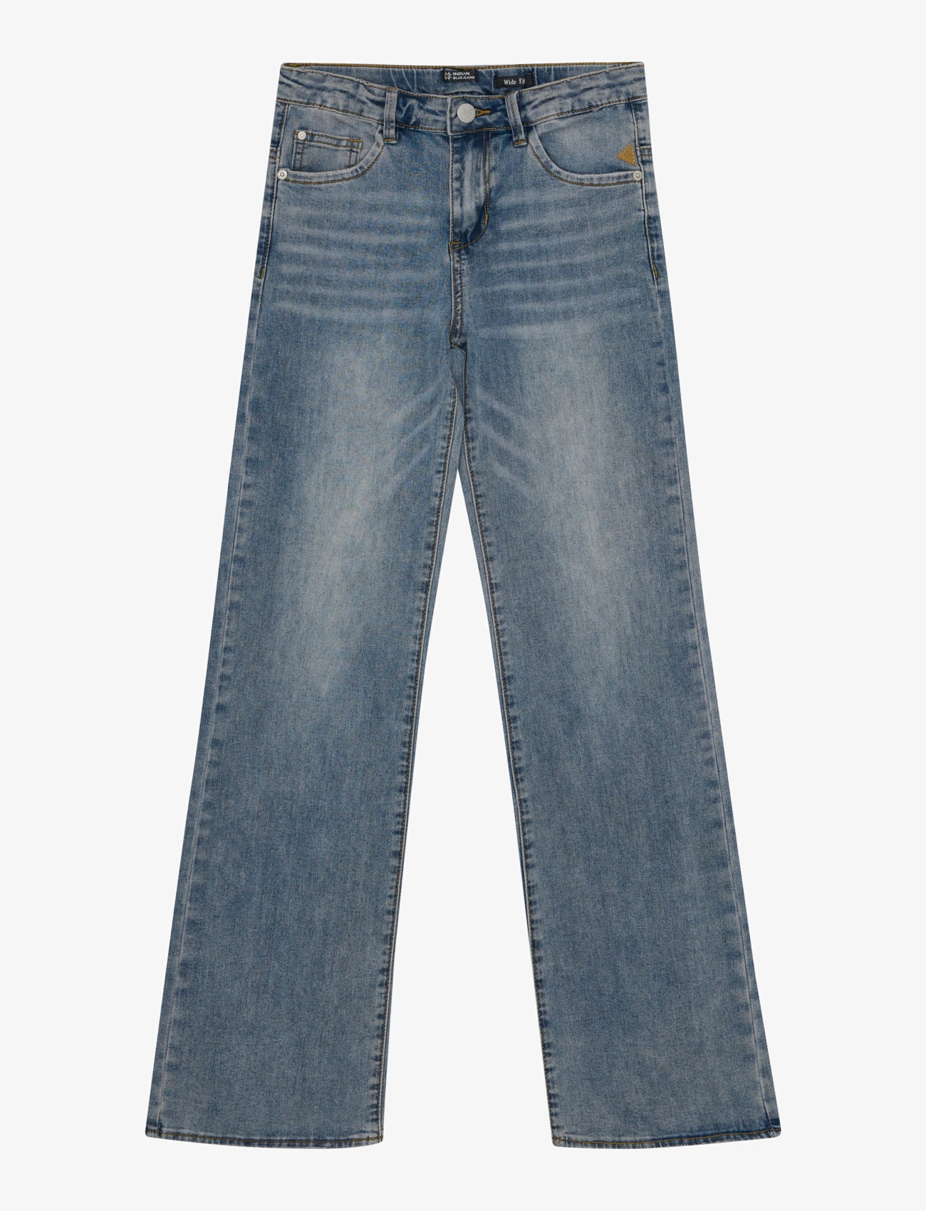 Indian Blue Jeans 2124 Wide Fit Used Jeans, 128, Blau - Kinder