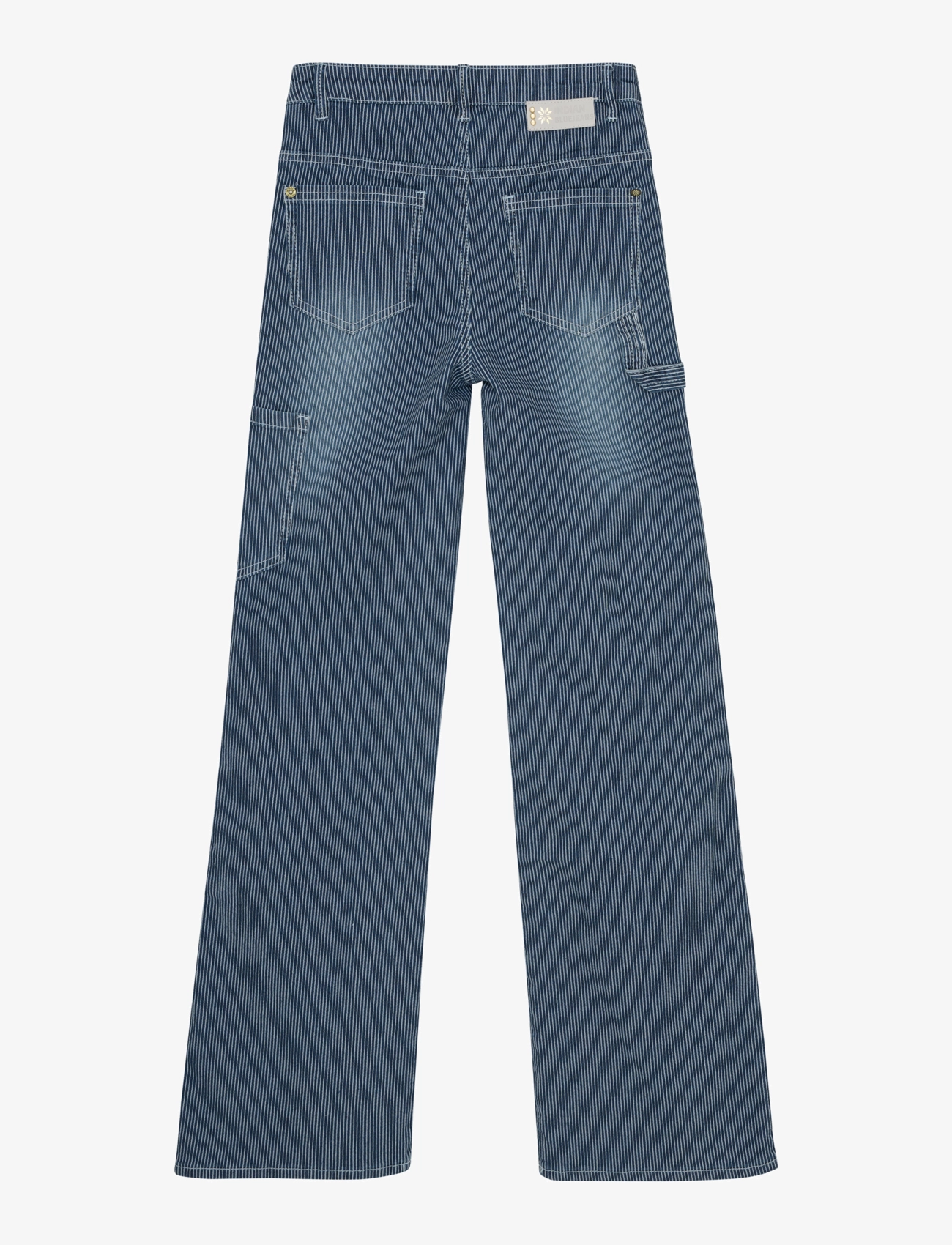 Indian Blue Jeans - Wide Worker Striped Pants - hosen mit weitem bein - blueprint - 2