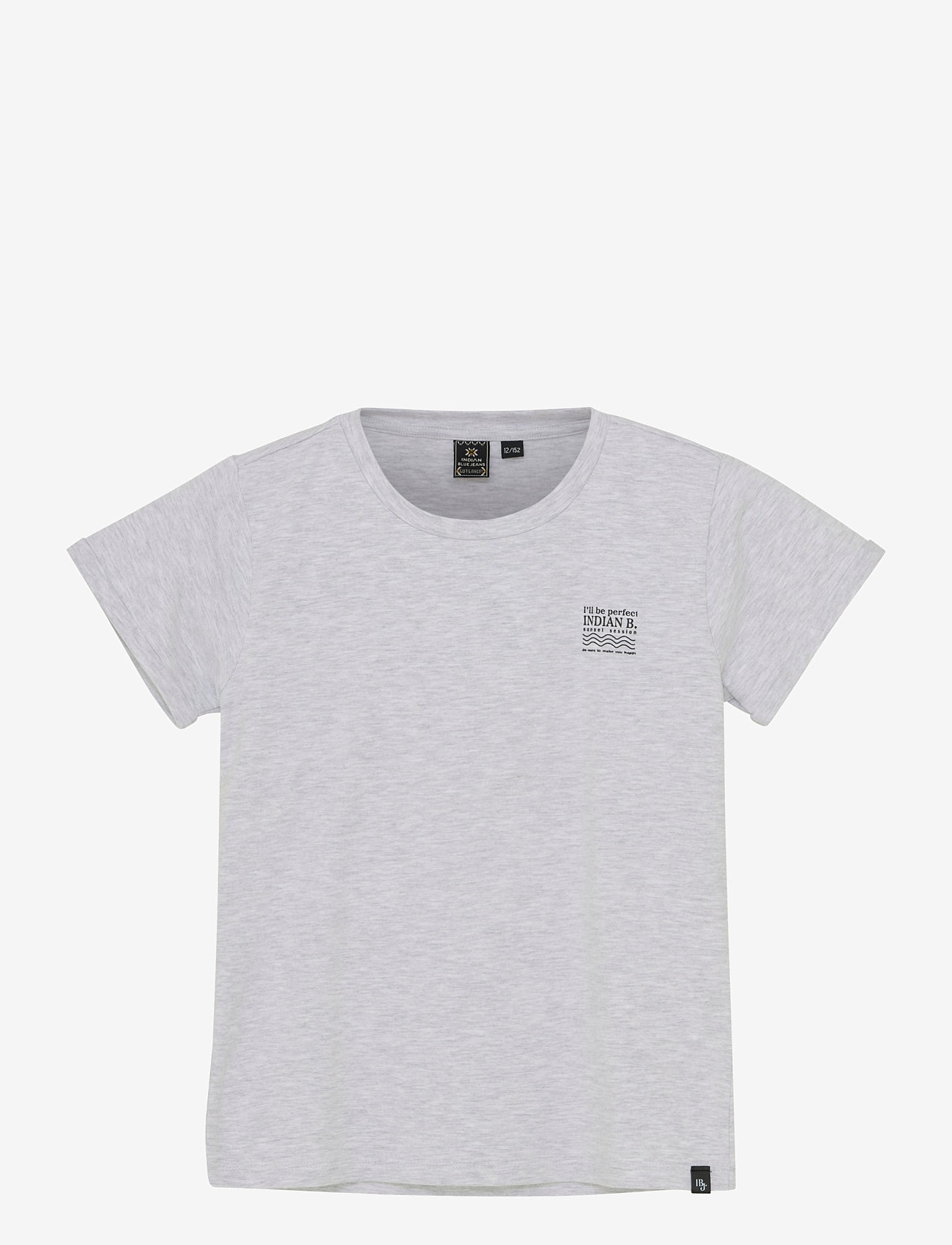 Indian Blue Jeans - T-shirt Backprint - short-sleeved t-shirts - dove - 0