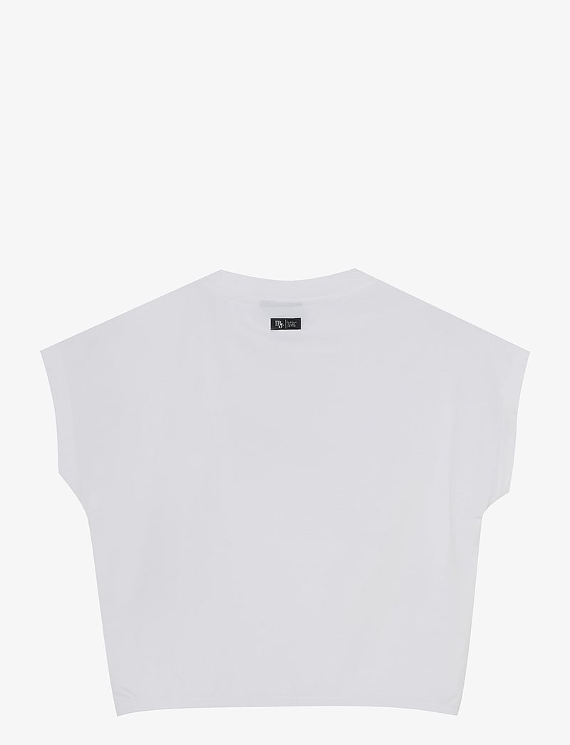 Indian Blue Jeans - T-shirt Wide Cropped - lühikeste varrukatega t-särgid - bright white - 2