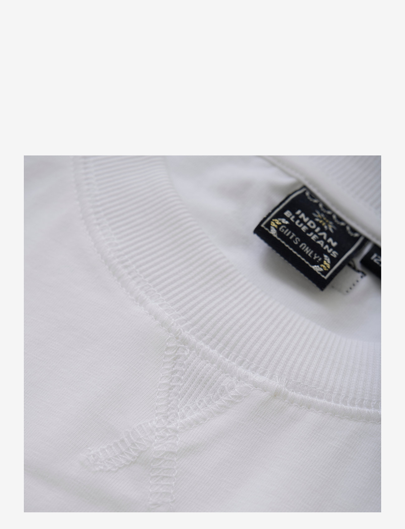 Indian Blue Jeans - T-shirt Wide Cropped - lühikeste varrukatega t-särgid - bright white - 3