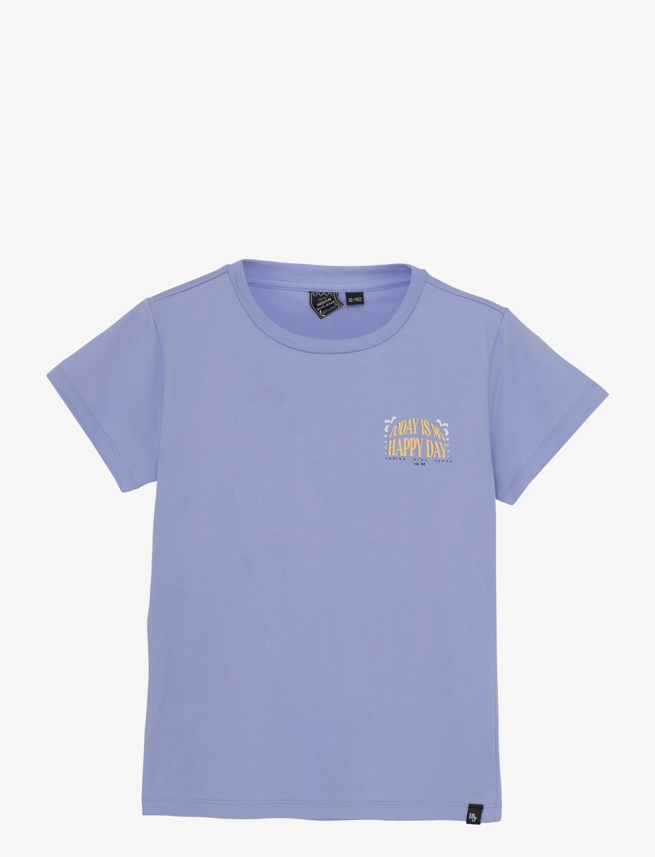 Indian Blue Jeans T-Shirt Chest And Backprint, 140, T-shirts, Blau - Short-sleeved, Kinder