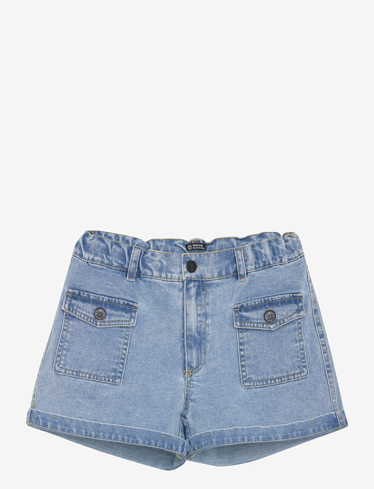 Indian Blue Jeans - Denim Cargo Shorts Blue - lühikesed vabaajapüksid - light denim blue - 0