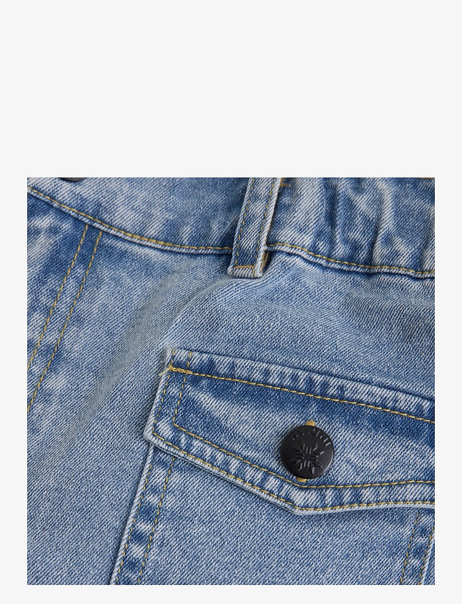 Indian Blue Jeans - Denim Cargo Shorts Blue - casual shorts - light denim blue - 2