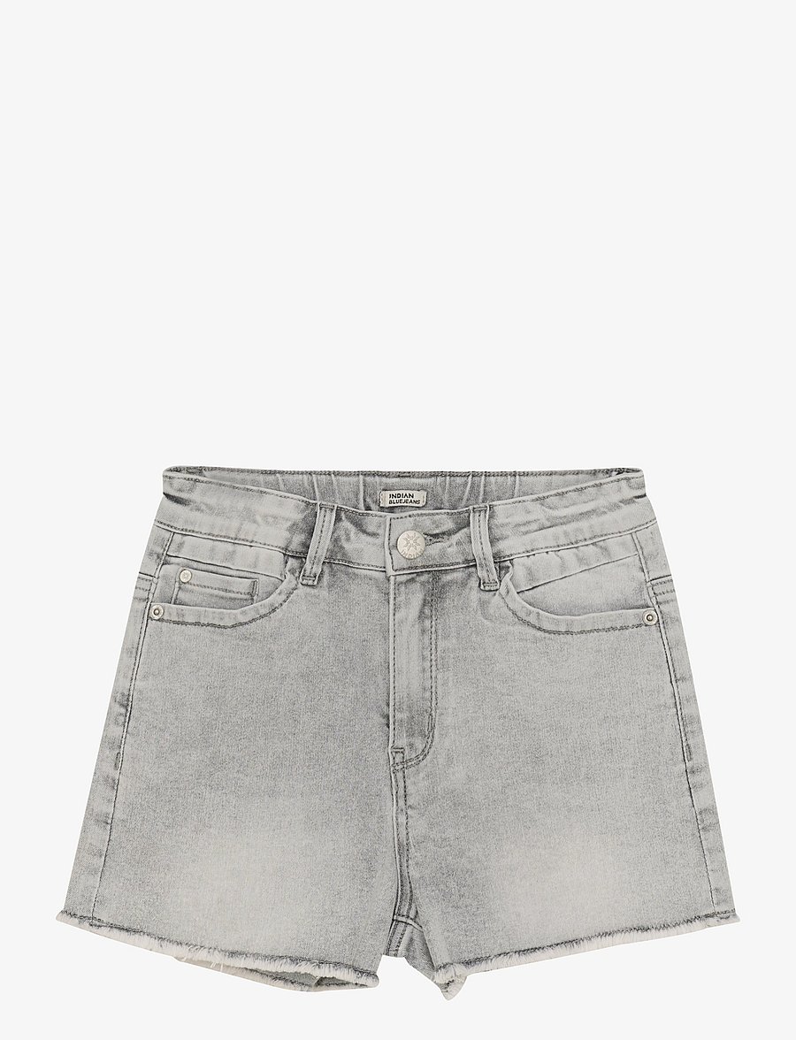 Indian Blue Jeans - Denim Shorts Wide Grey - jeansshorts - light grey denim - 0