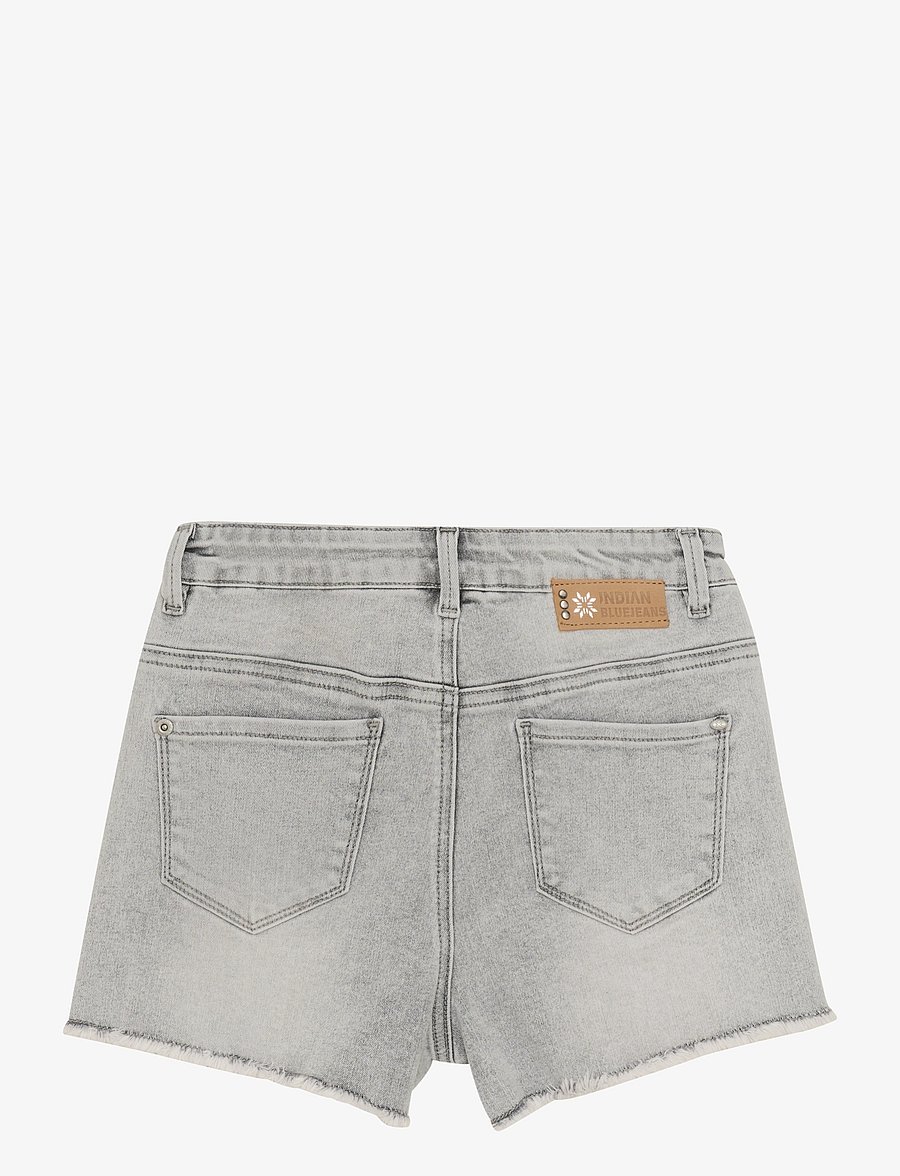 Indian Blue Jeans - Denim Shorts Wide Grey - jeansshorts - light grey denim - 1