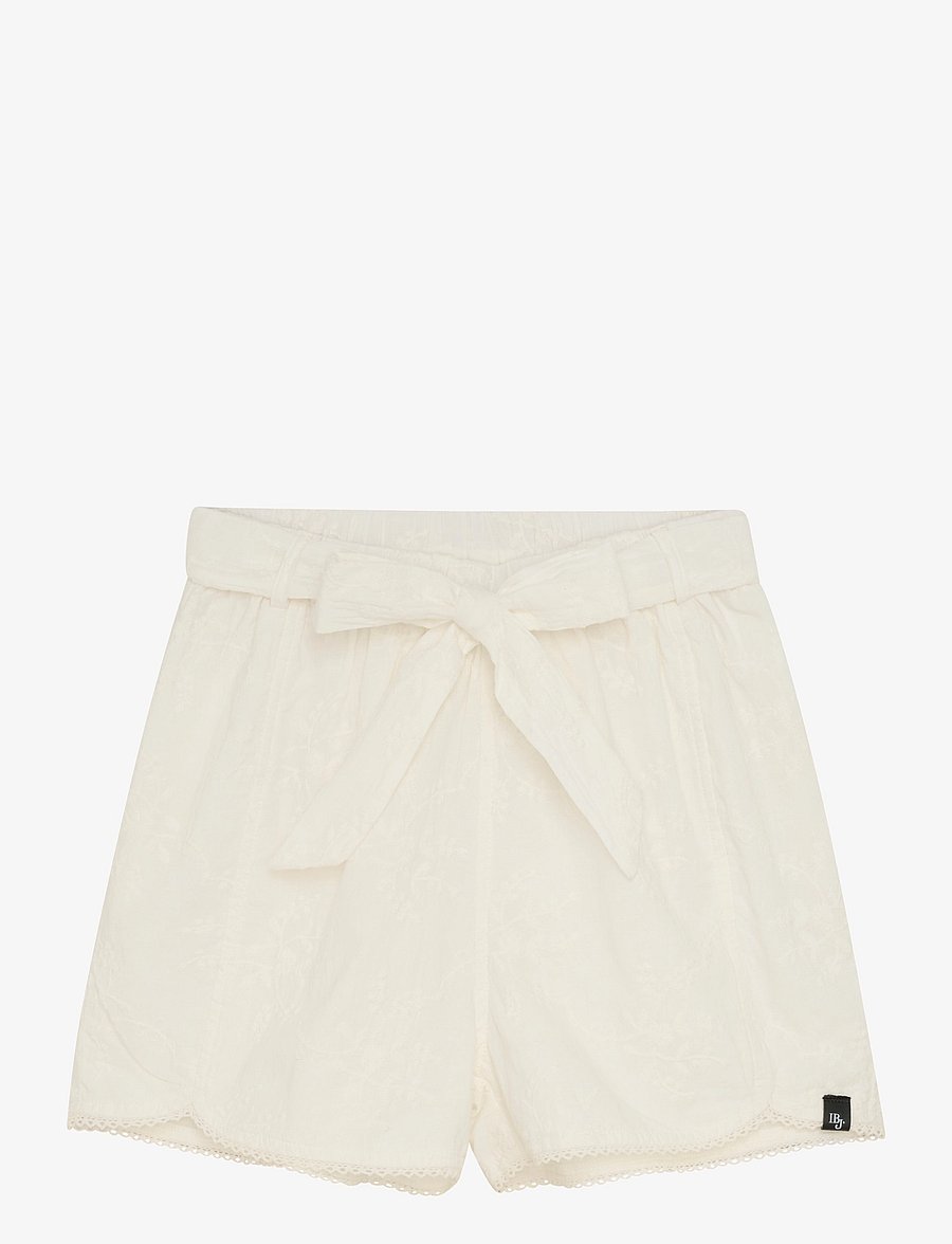 Indian Blue Jeans - Shorts Embroiderie - casual shorts - cloud - 0