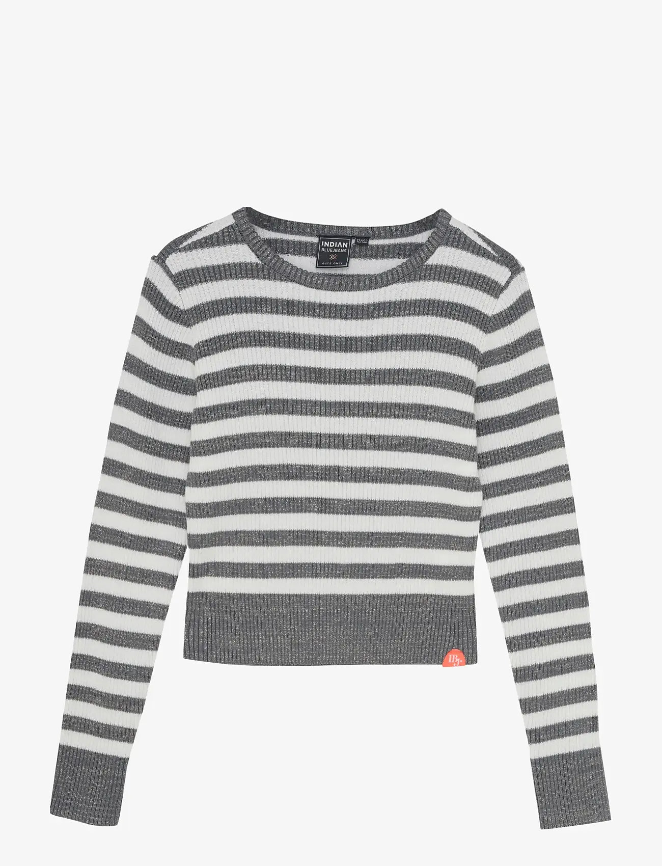 Indian Blue Jeans - Knitted Top Metallic - jumpers - cloud - 0