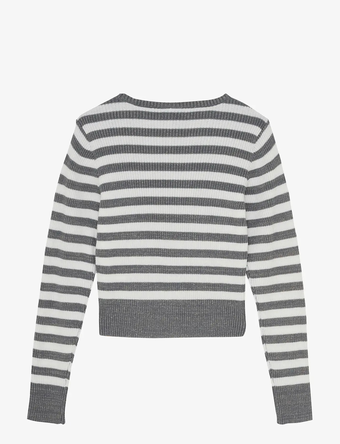 Indian Blue Jeans - Knitted Top Metallic - jumpers - cloud - 1