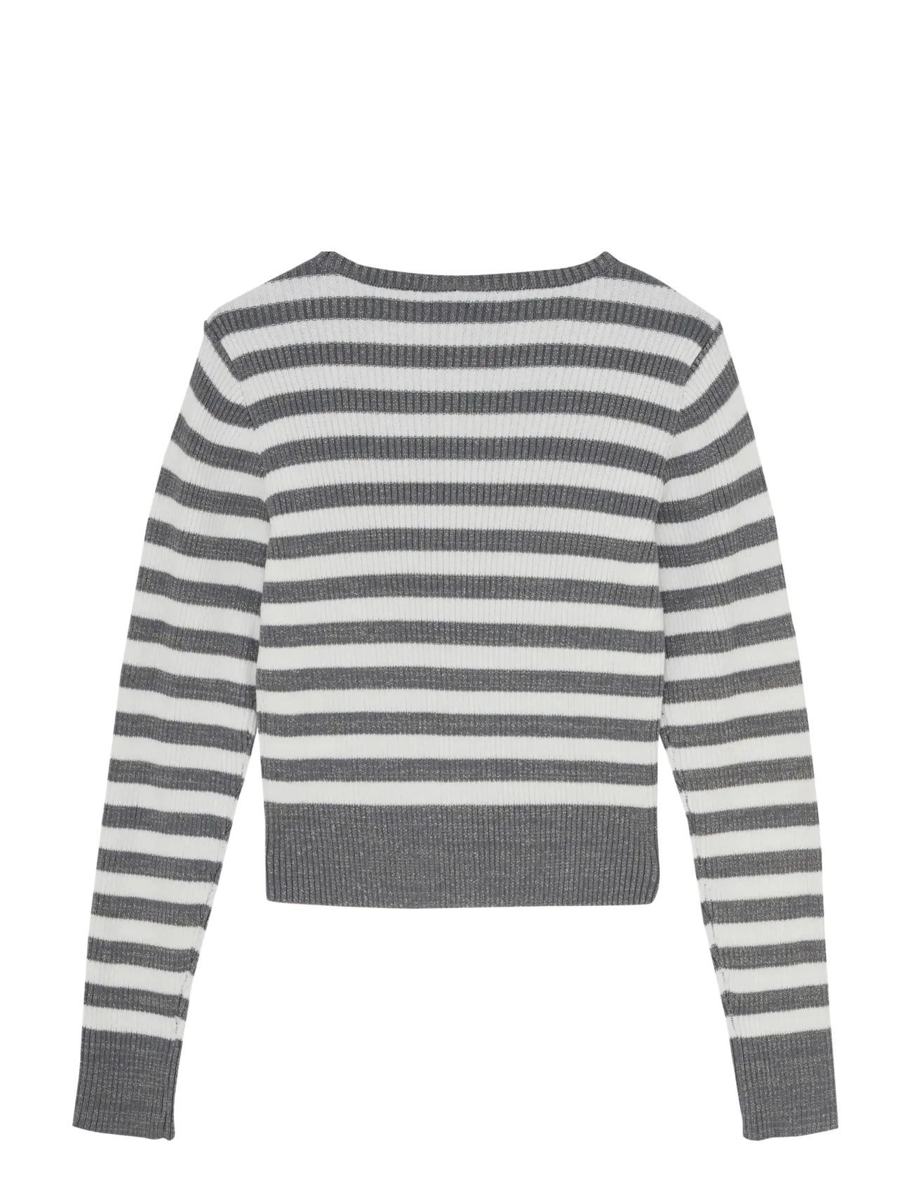 Indian Blue Jeans - Knitted Top Metallic - trøjer - cloud - 1