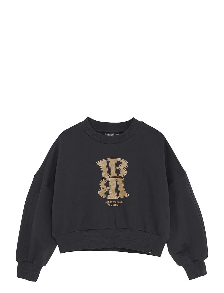 Indian Blue Jeans - Sweater Lava Dye - collegepaidat - phantom - 1