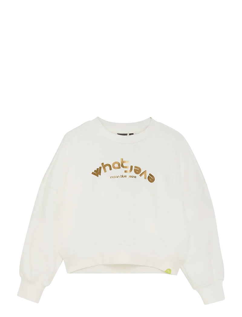 Indian Blue Jeans - Sweater Foil - sweatshirts - cloud - 1