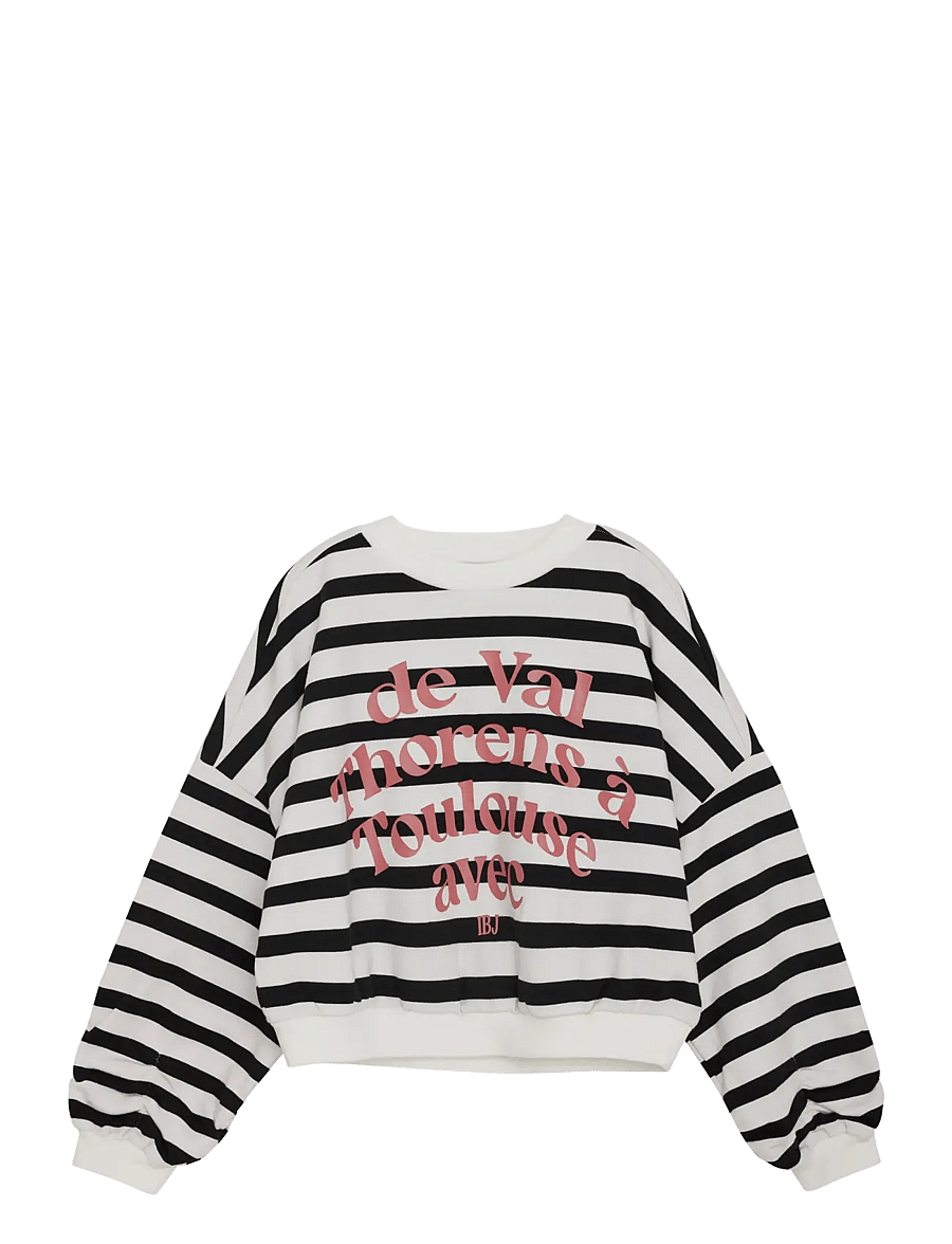 Indian Blue Jeans - Sweater Stripe - sweatshirts - cloud - 1