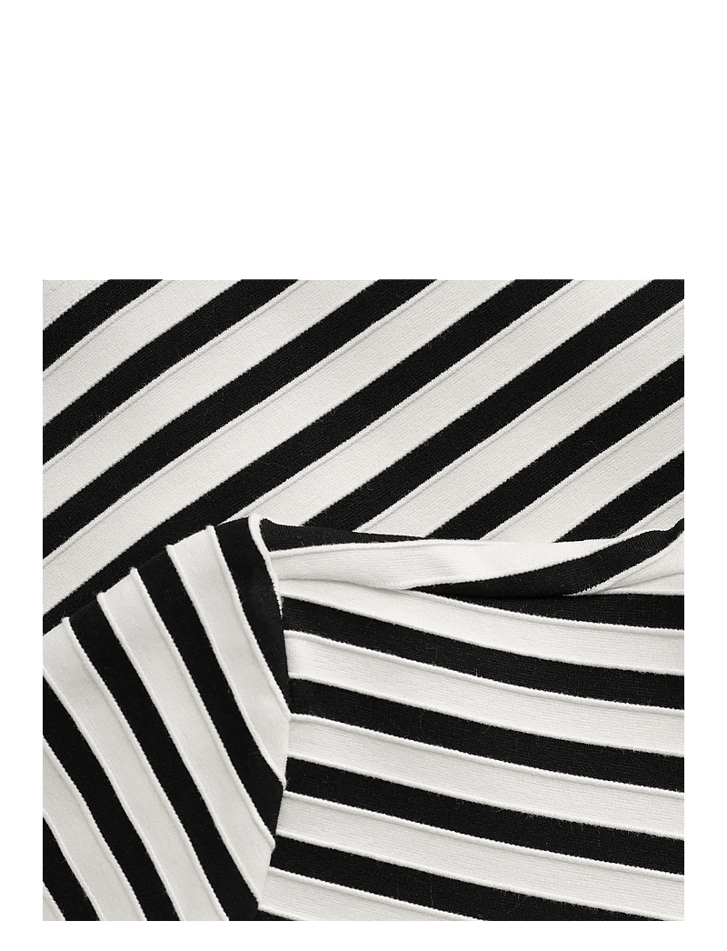 Indian Blue Jeans - Longsleeve Stripe - långärmade t-shirts - black - 2