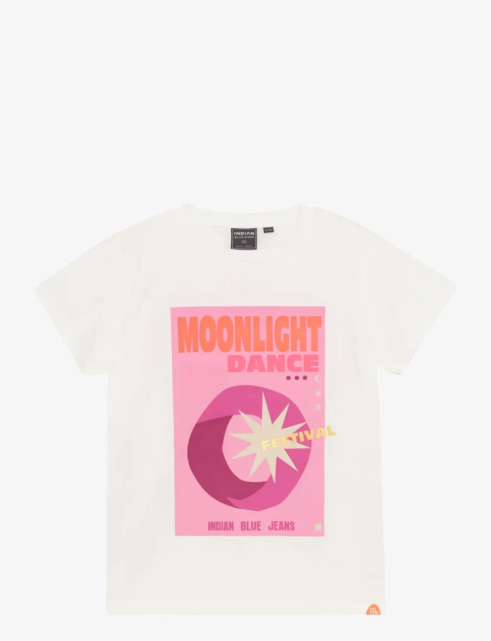 Indian Blue Jeans - T-shirt Moonlight - kurzärmelige - cloud - 1