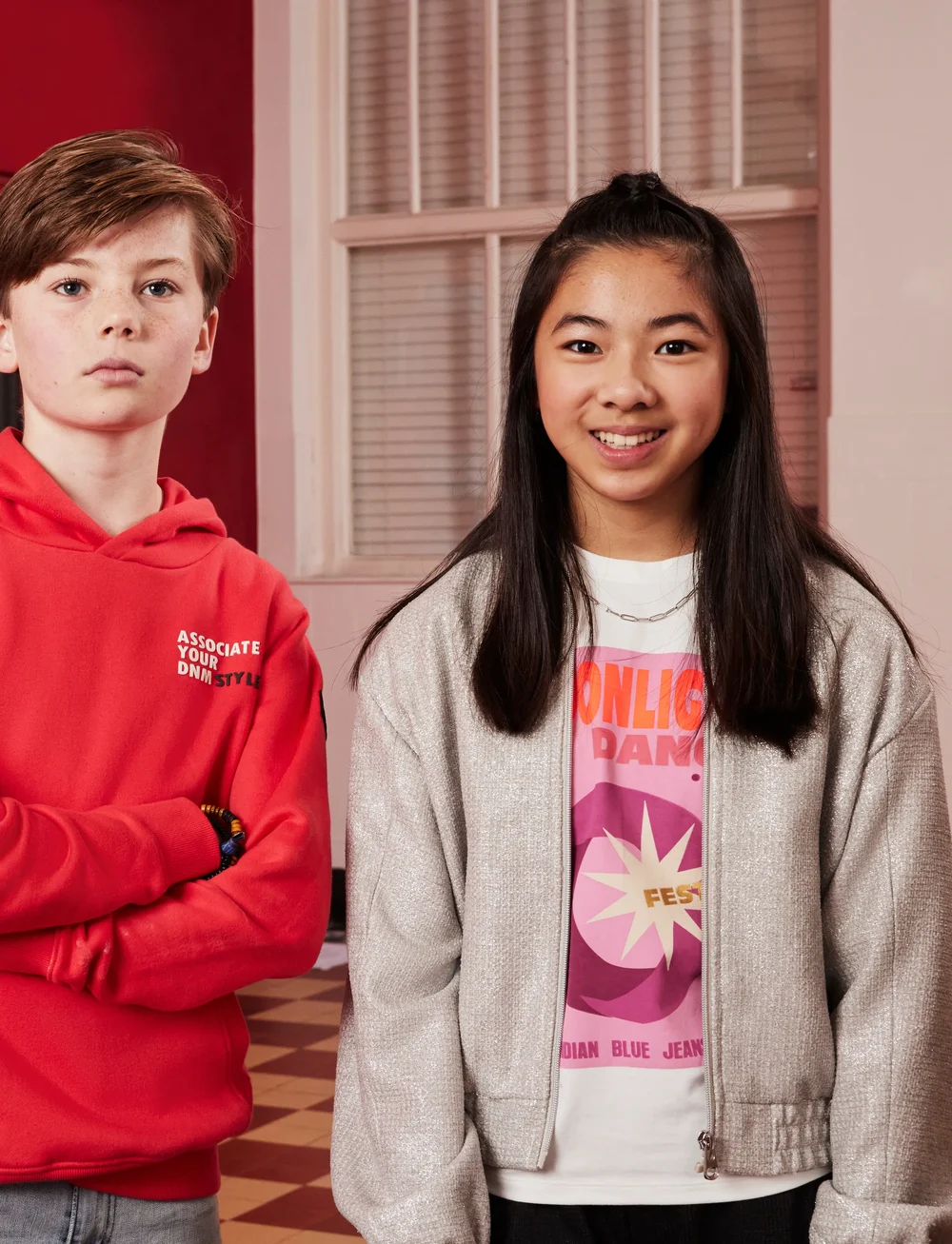 Indian Blue Jeans - T-shirt Moonlight - kurzärmelige - cloud - 4