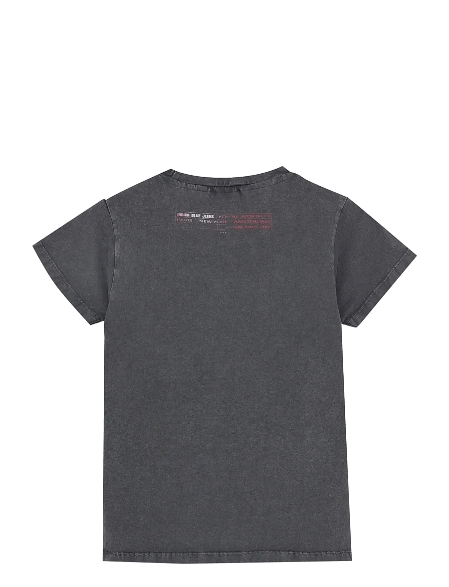 Indian Blue Jeans - T-shirt Cherry - kortærmede t-shirts - phantom - 2