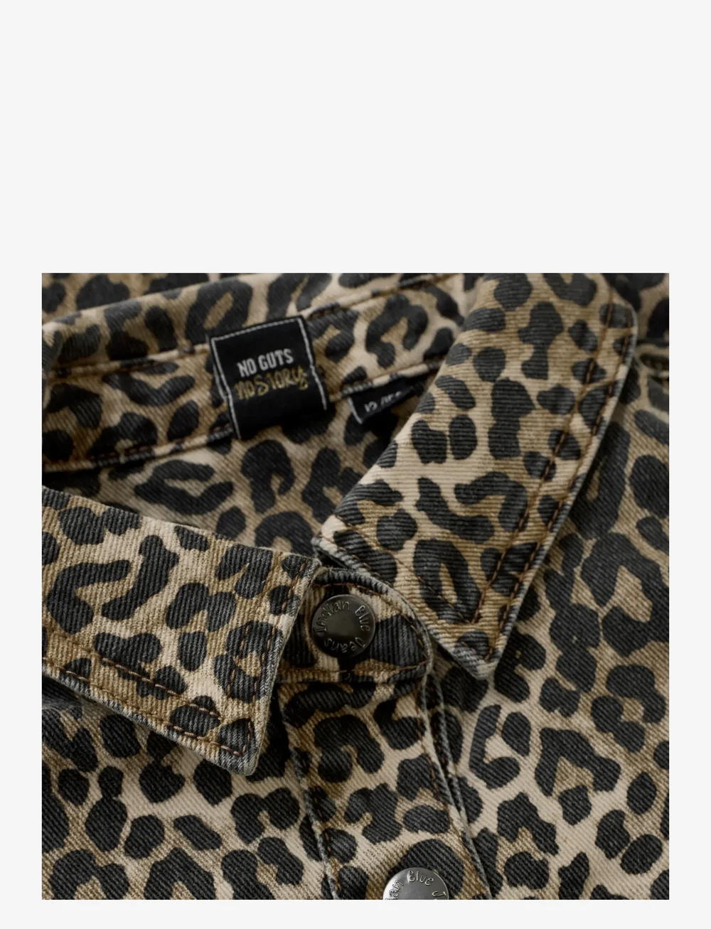 Indian Blue Jeans - Dress Leopard - langärmelige freizeitkleider - cornstalk - 3