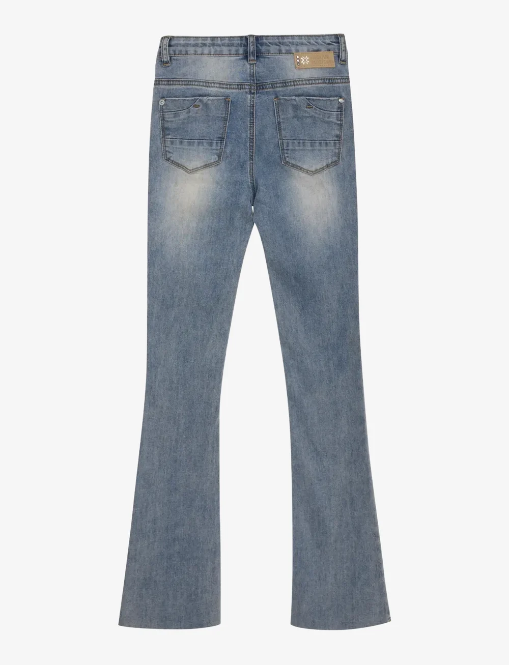 Indian Blue Jeans - Flared Fit Medium Denim - bootcut jeans - medium denim - 2