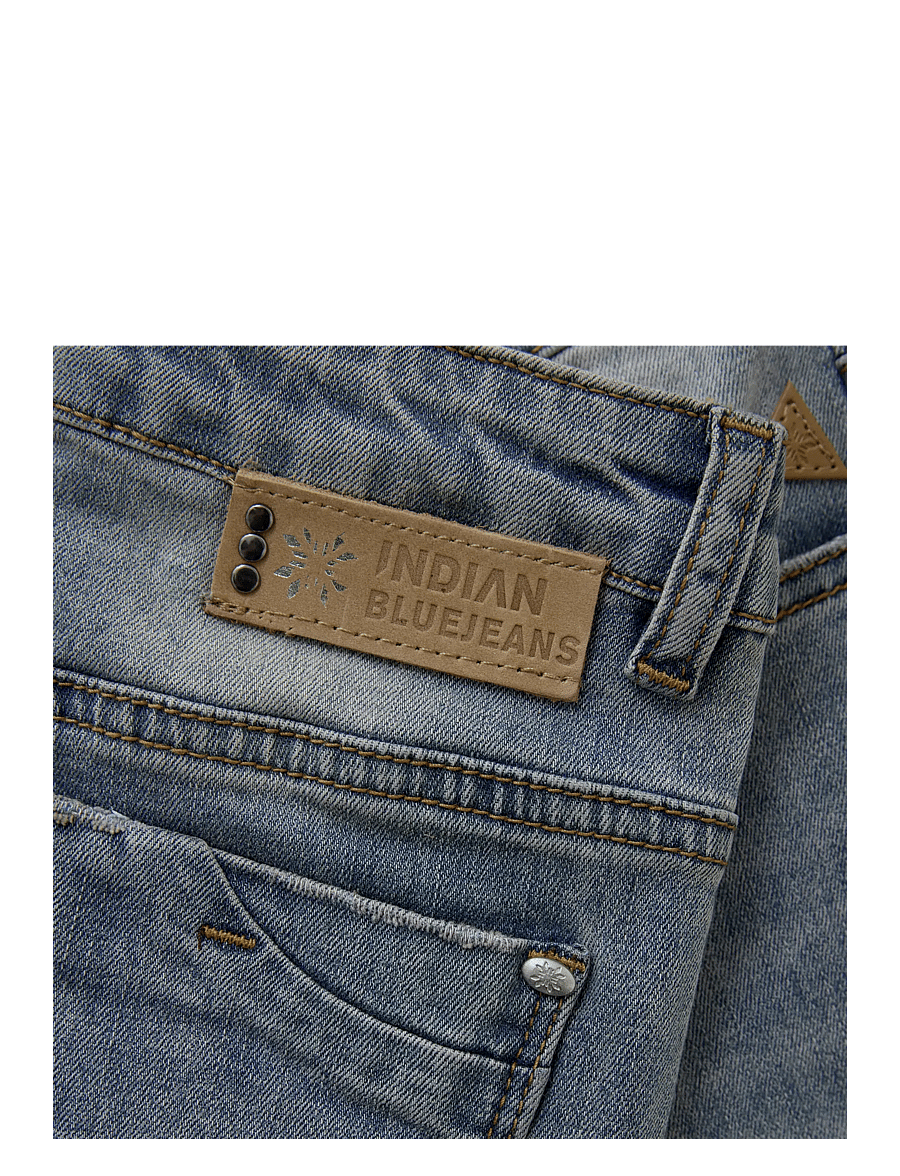Indian Blue Jeans - Flared Fit Medium Denim - jeans bootcut - medium denim - 3