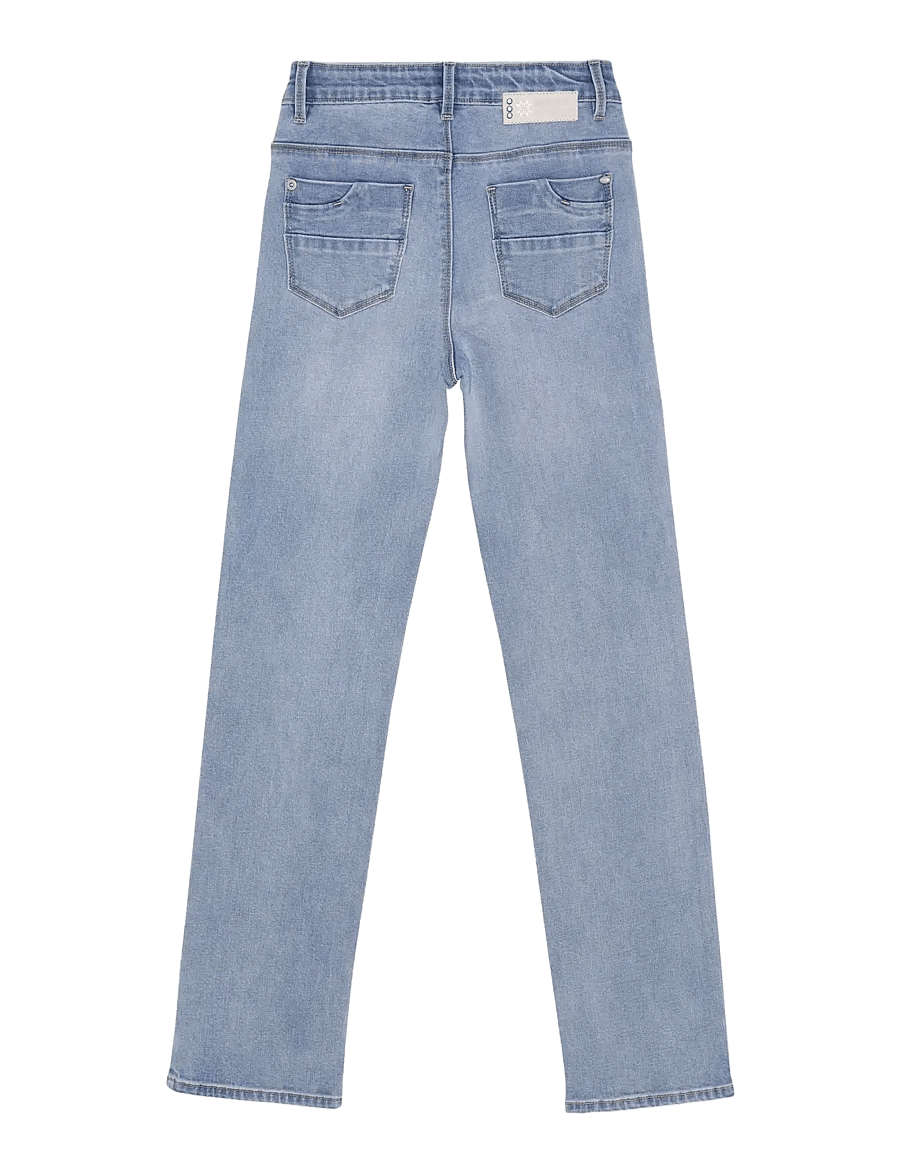 Indian Blue Jeans - Straight Fit Studs - suorat farkut - light blue denim - 2