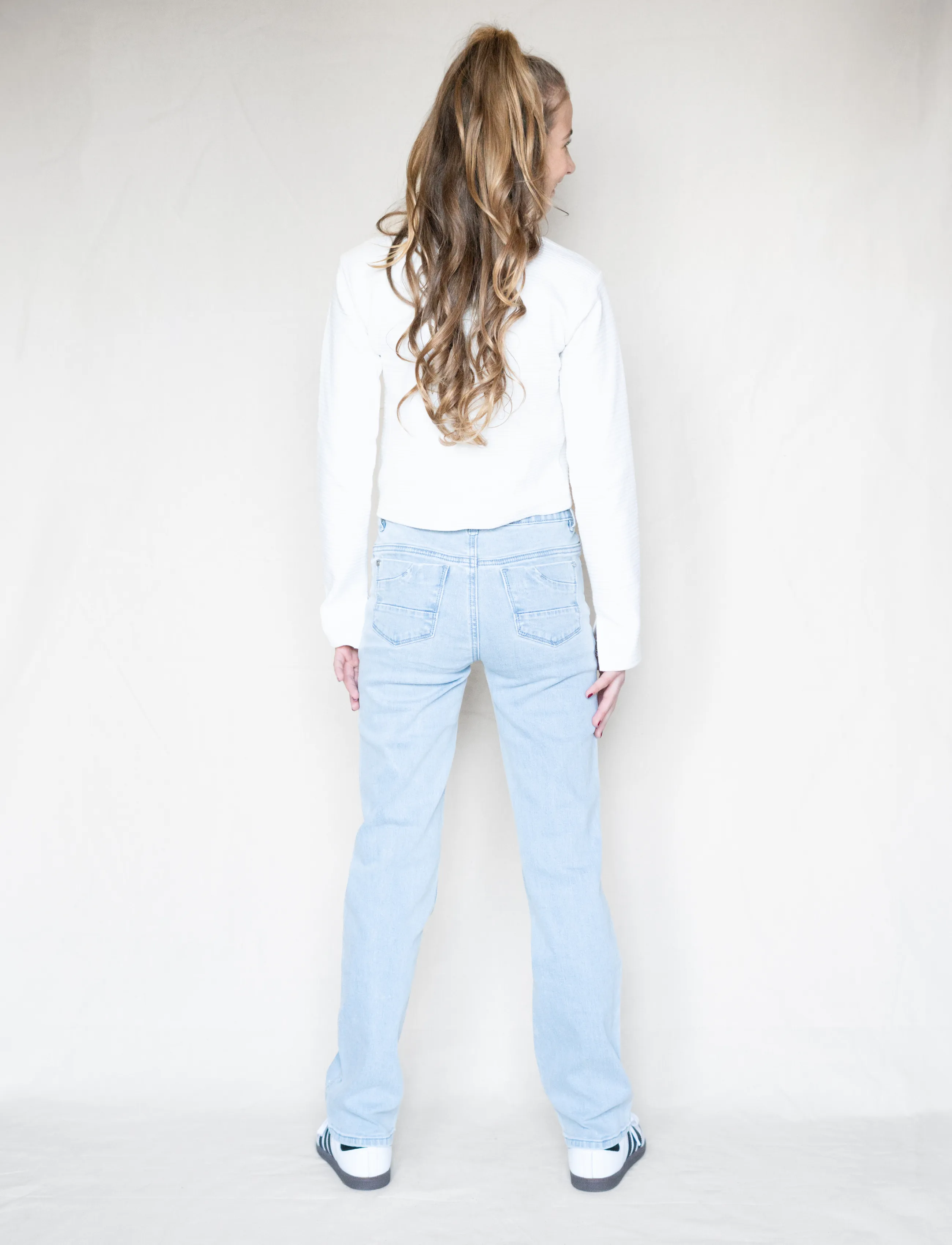 Indian Blue Jeans - Straight Fit Studs - suorat farkut - light blue denim - 3