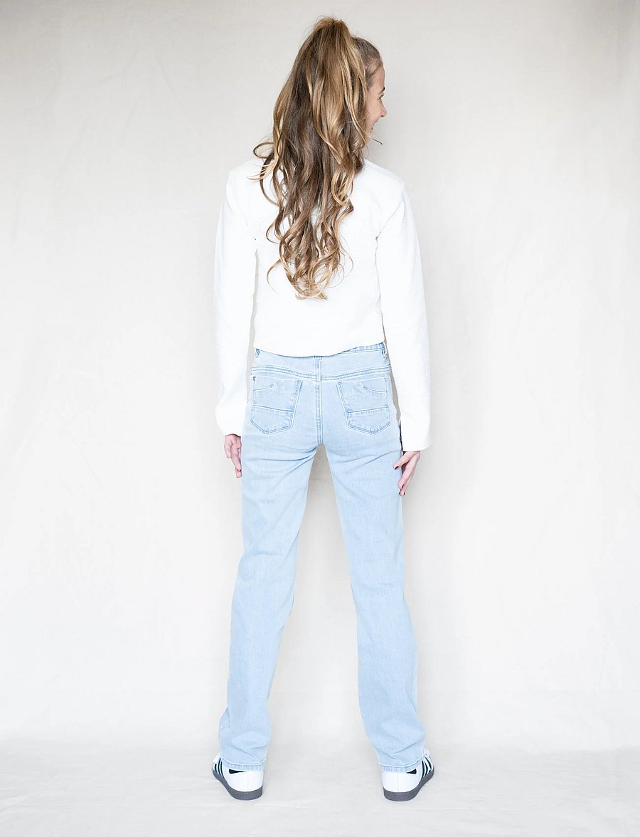 Indian Blue Jeans - Straight Fit Studs - suorat farkut - light blue denim - 3