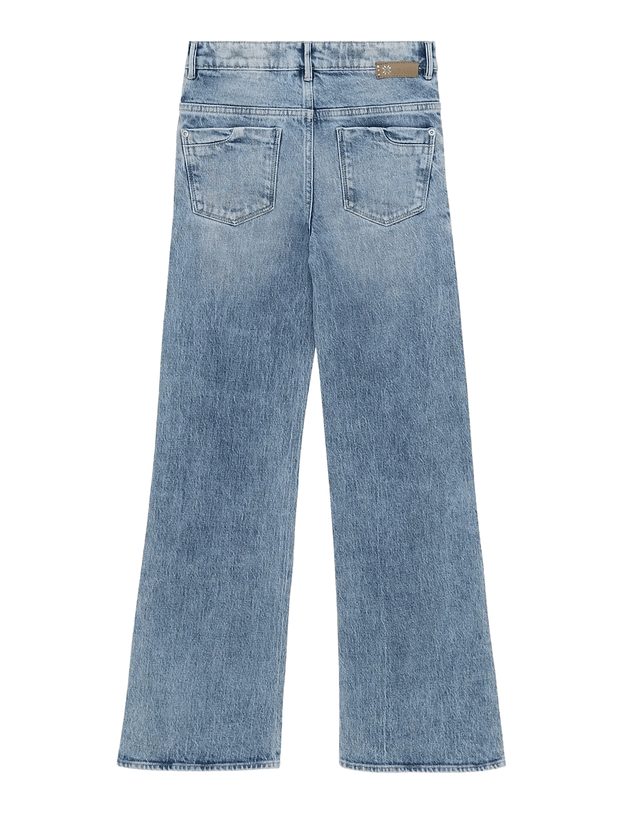 Indian Blue Jeans - Wide Fit Medium Denim - laia säärega teksad - medium denim - 2