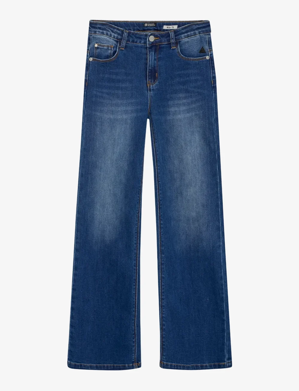Indian Blue Jeans - Wide Fit Dark Denim - loose jeans - dark blue denim - 1