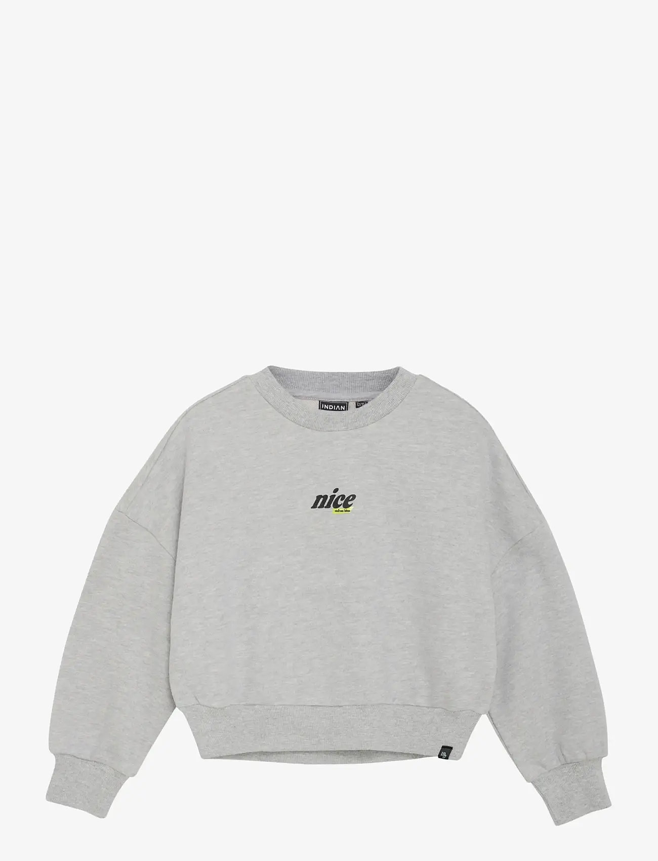 Indian Blue Jeans - Sweater Glitterprint - sweatshirts - dove - 0