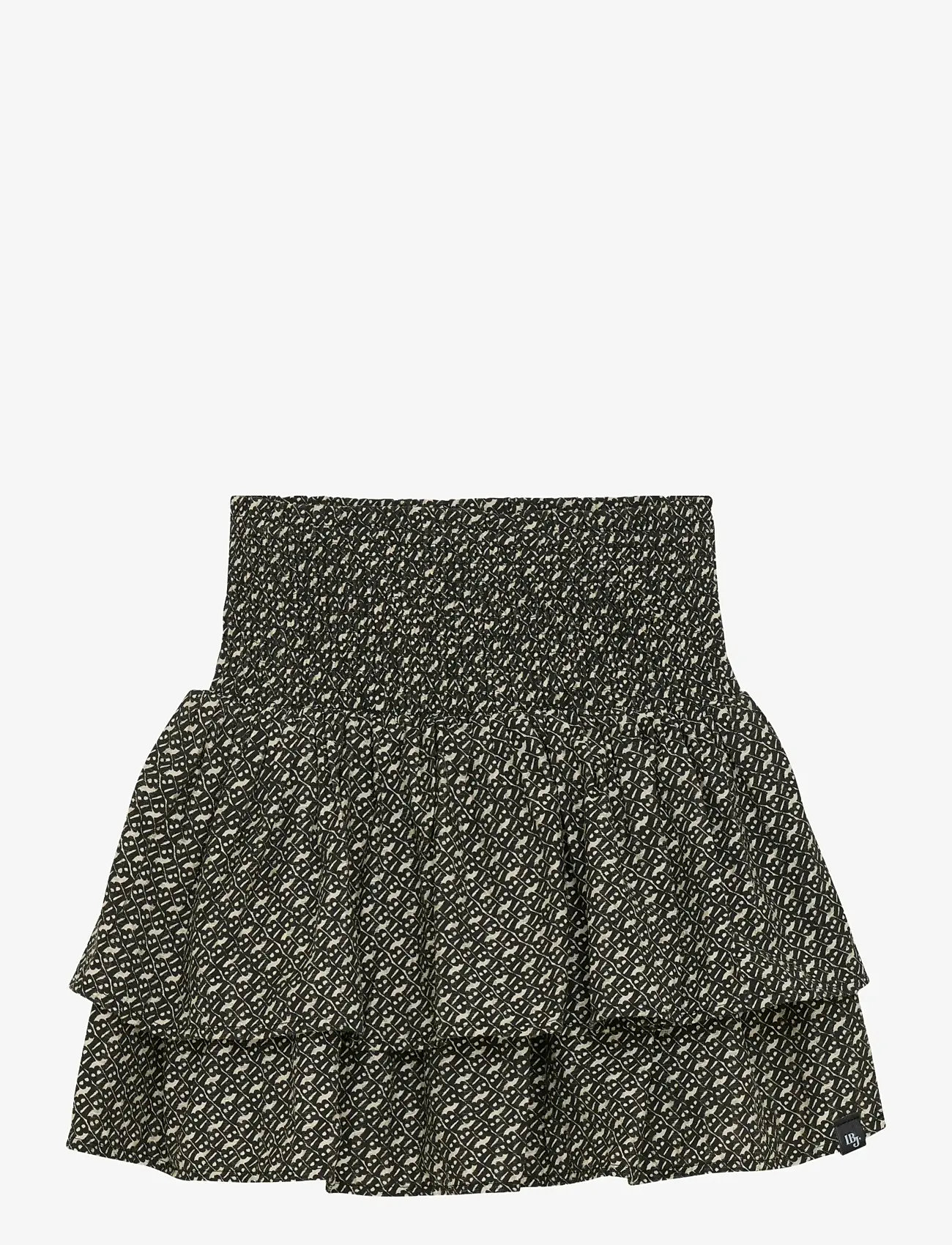 Indian Blue Jeans - Skirt Logo - korta kjolar - black - 1