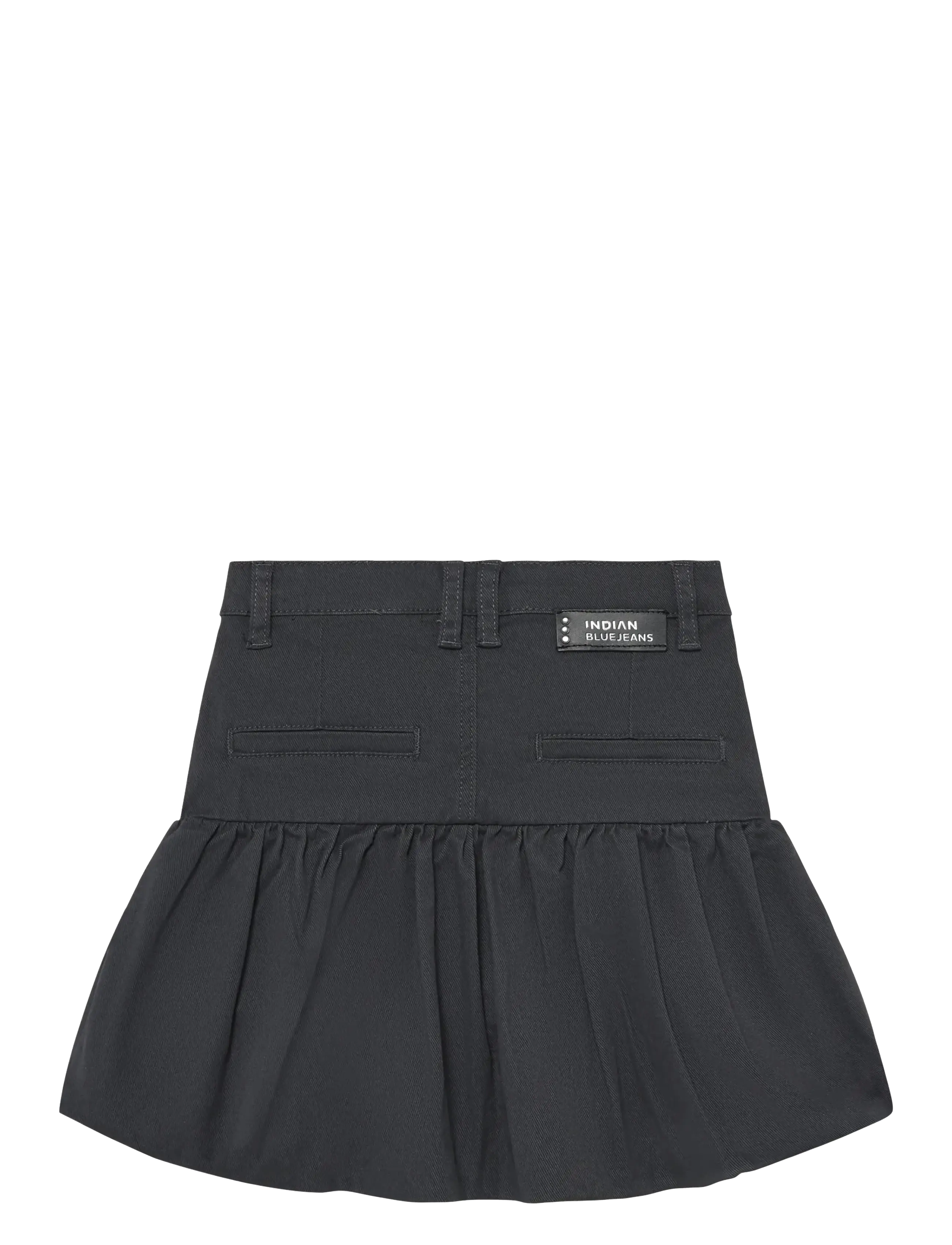 Indian Blue Jeans - Skirt Balloon Twill - denimnederdele - phantom - 2