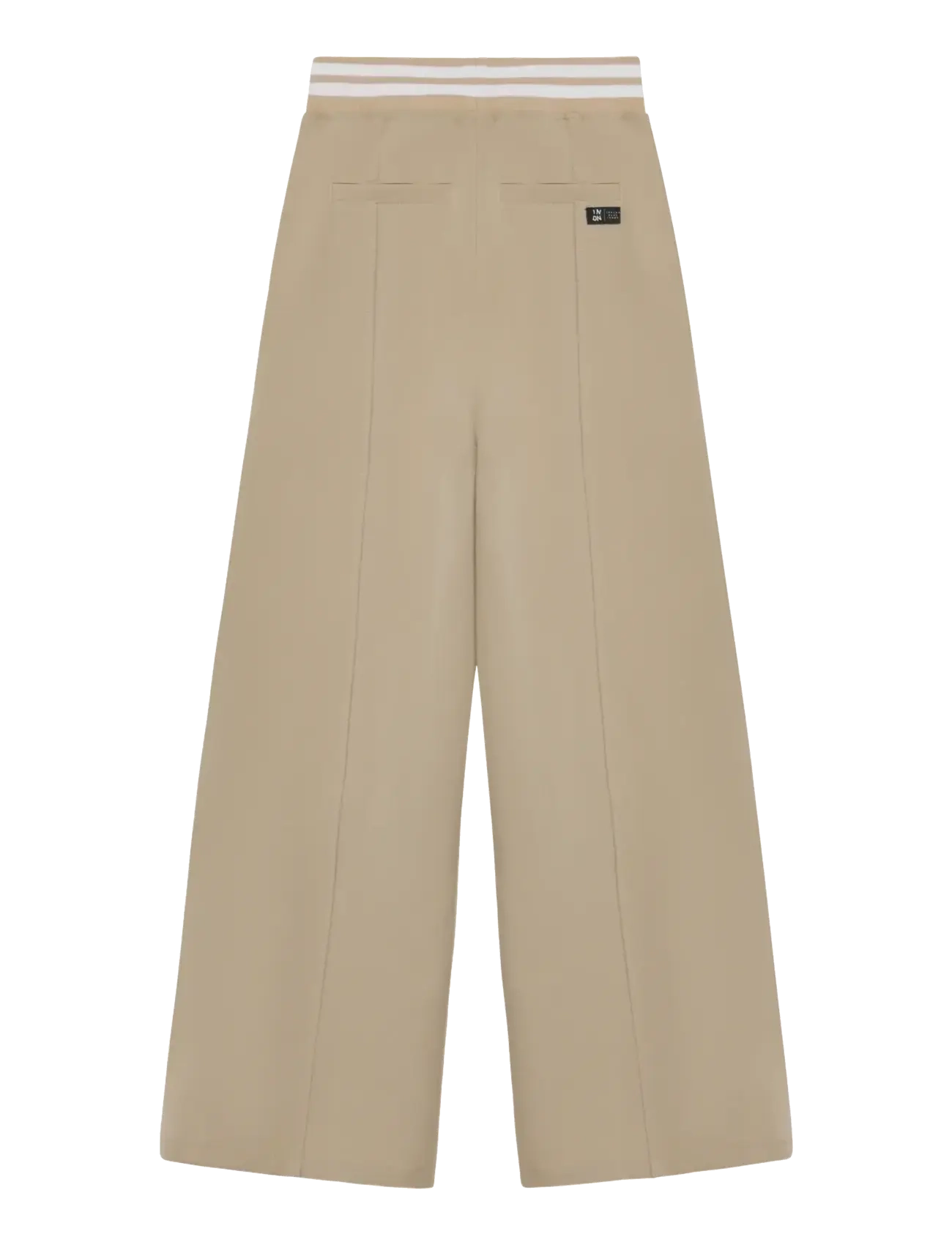 Indian Blue Jeans - Wide Fancy Pants - byxor - humus - 1