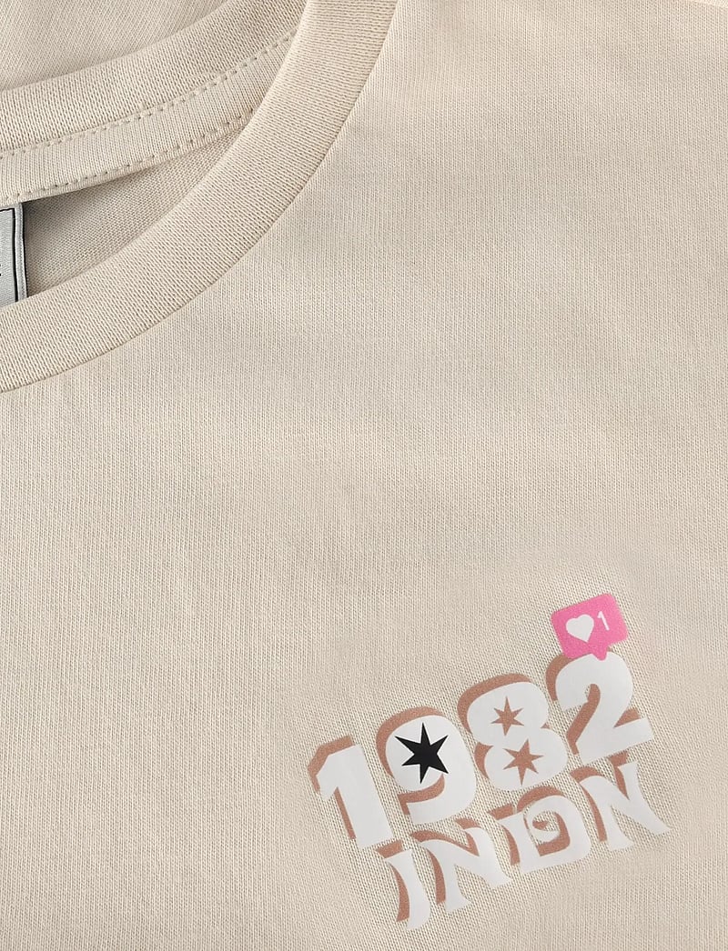 Indian Blue Jeans - T-shirt Festival - lühikeste varrukatega t-särgid - sandshell - 4