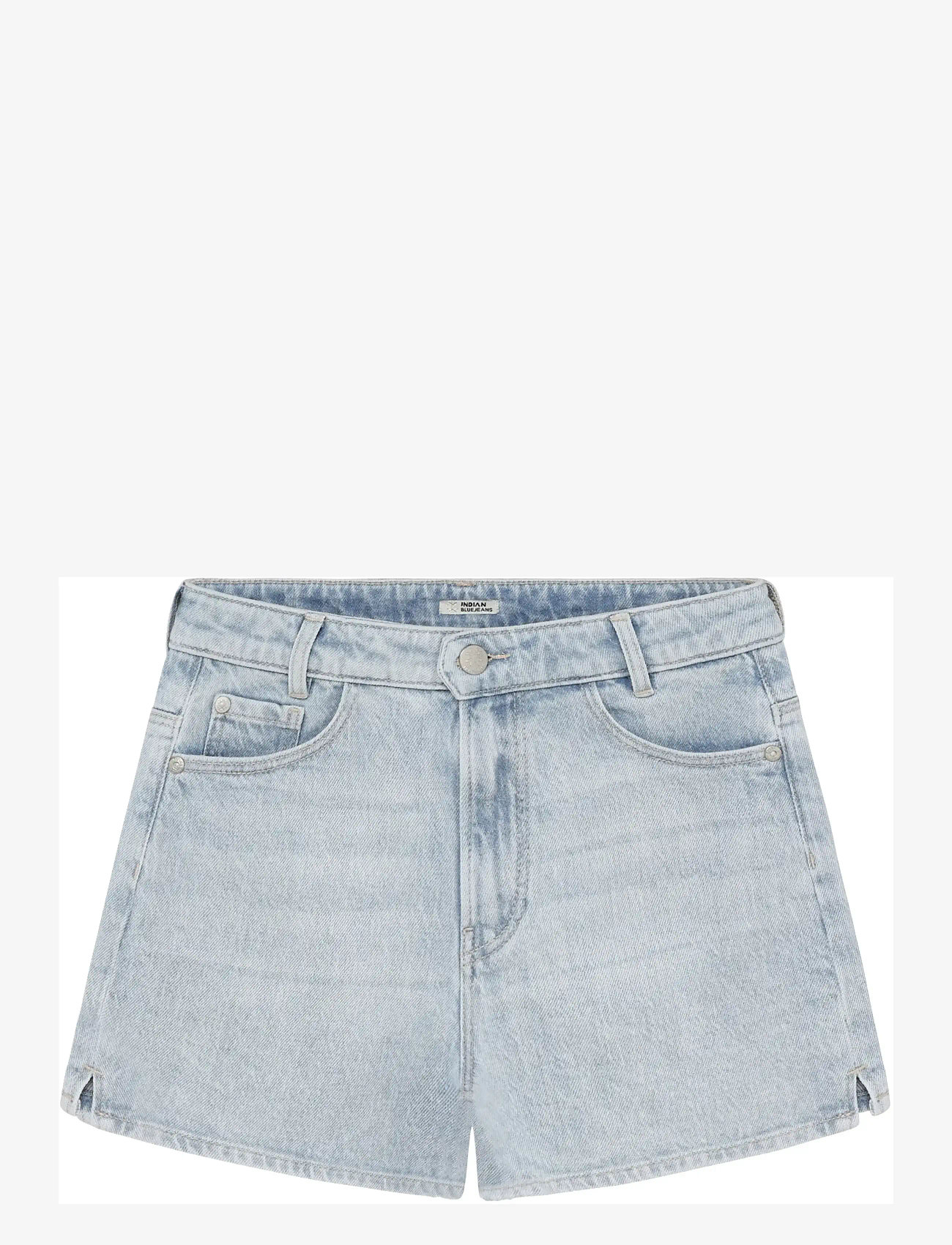 Indian Blue Jeans - Wide Denim Short Light - denim shorts - used light denim - 1