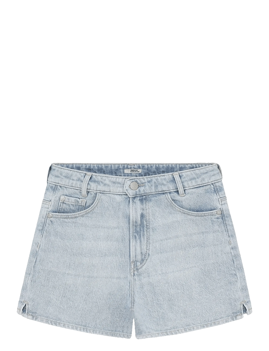Indian Blue Jeans - Wide Denim Short Light - denimshorts - used light denim - 1