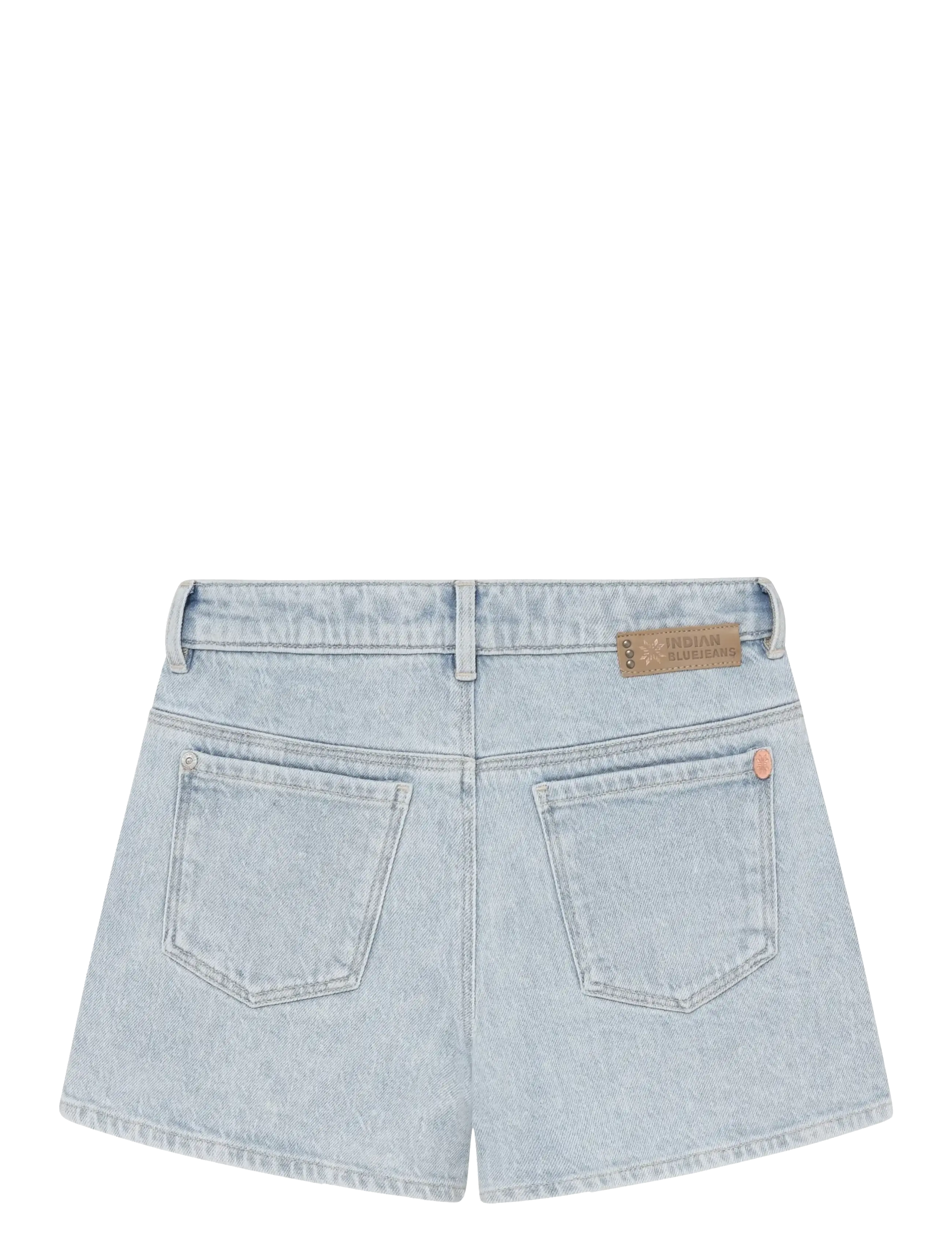 Indian Blue Jeans - Wide Denim Short Light - denim shorts - used light denim - 2