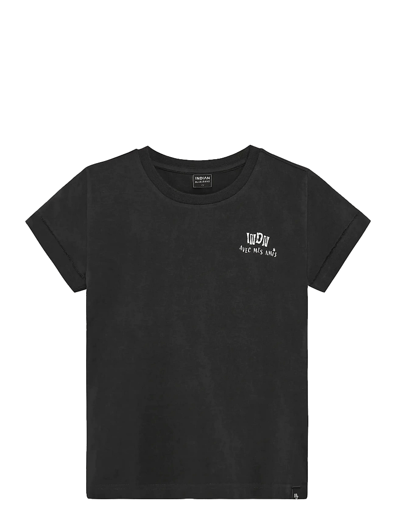 Indian Blue Jeans - T-shirt Washed Print - kortärmade t-shirts - phantom - 1