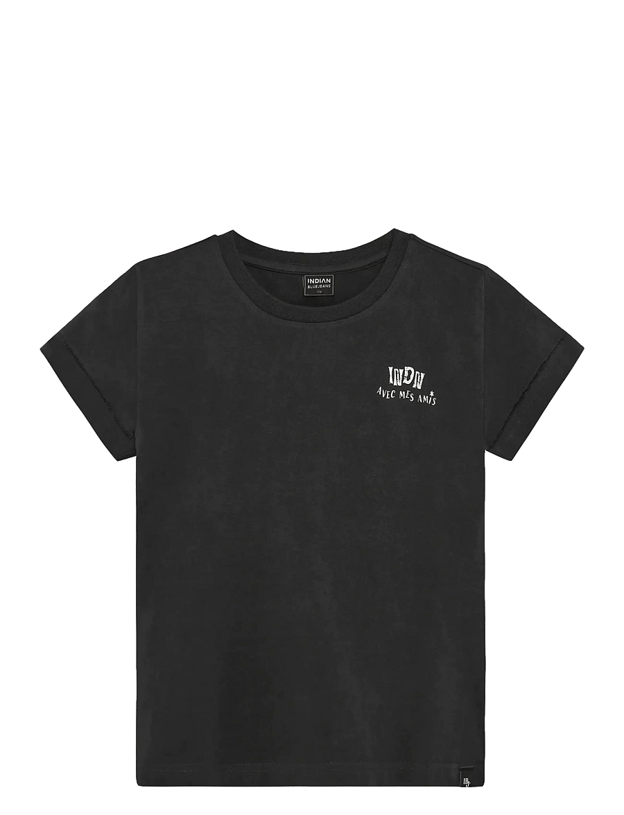 Indian Blue Jeans - T-shirt Washed Print - kortärmade t-shirts - phantom - 1