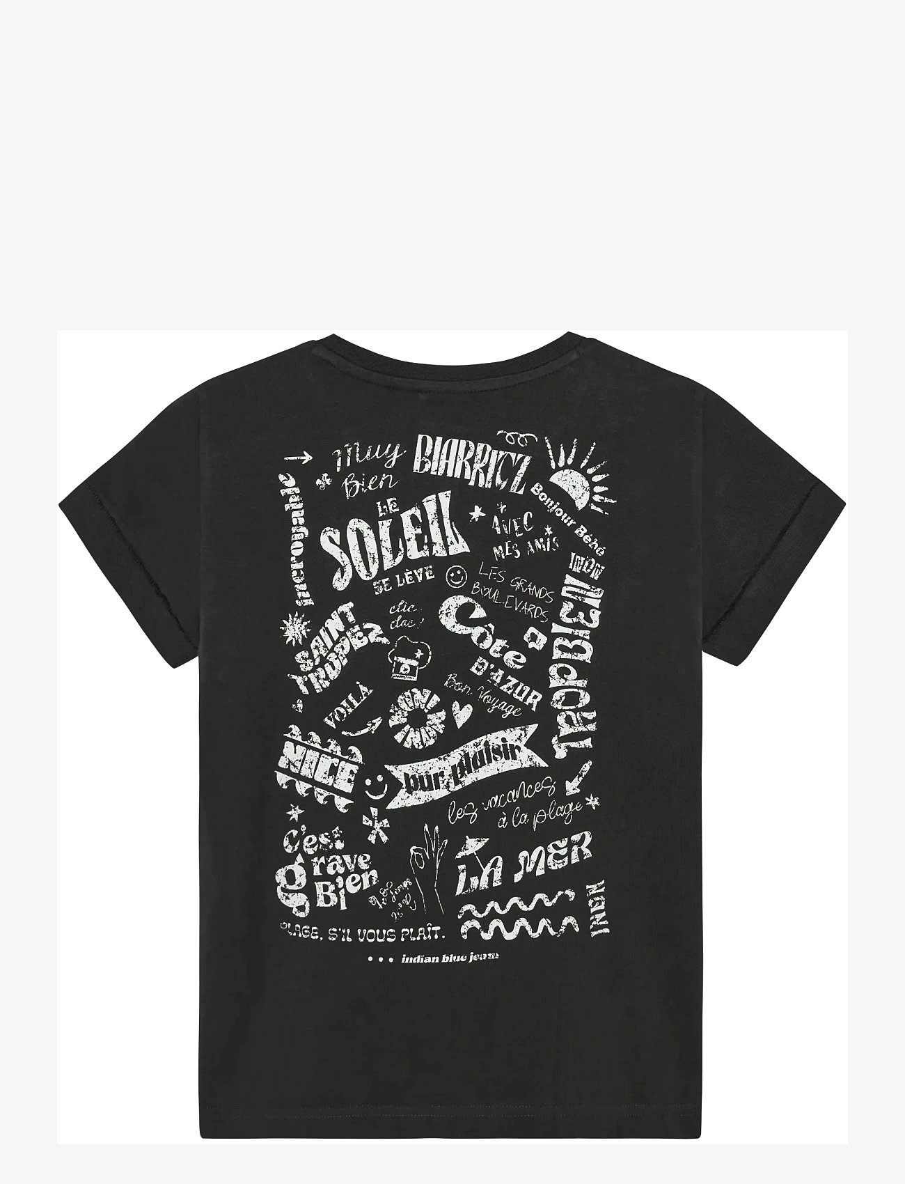 Indian Blue Jeans - T-shirt Washed Print - kortärmade t-shirts - phantom - 2