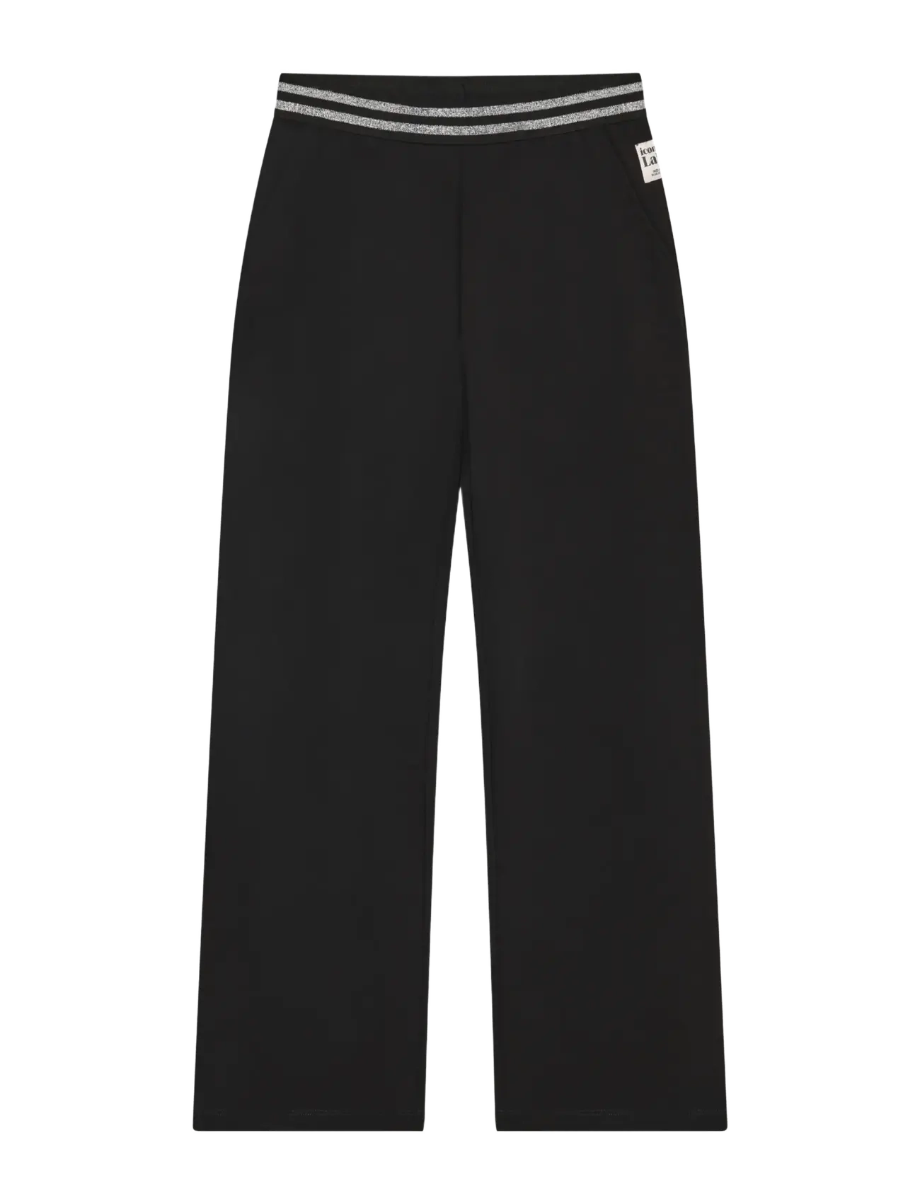 Indian Blue Jeans Sporty Pants - Indian Blue Jeans - BLACK / black