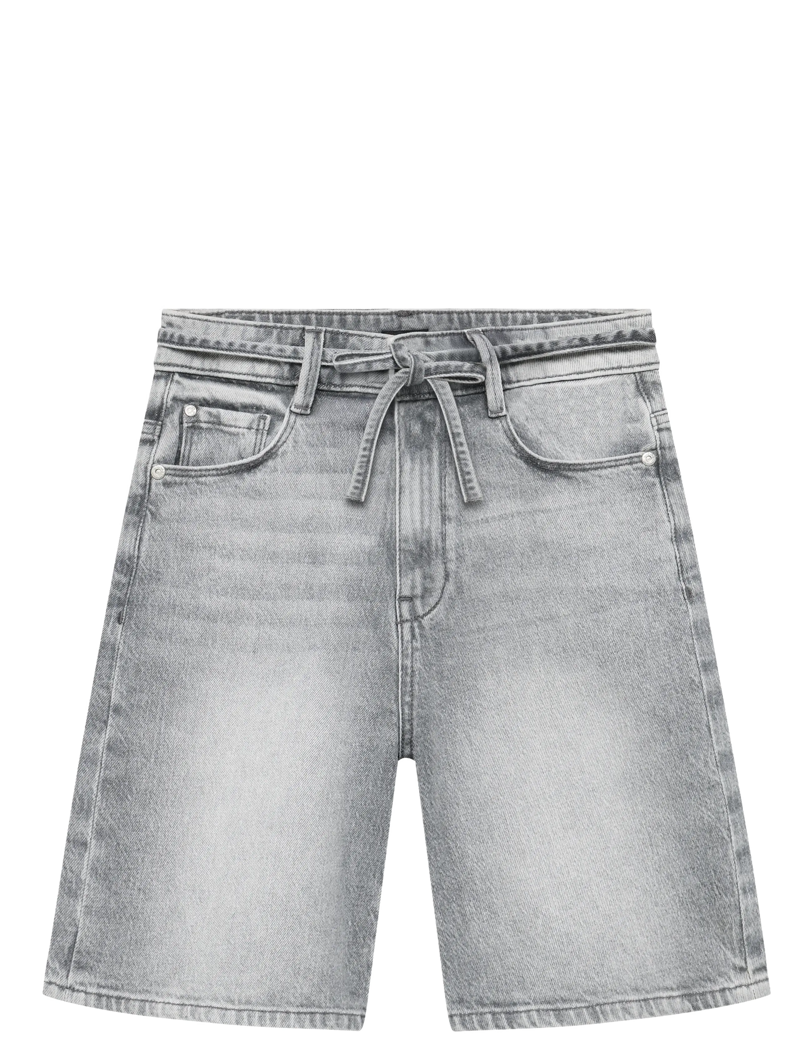 Indian Blue Jeans Jorts Demim - Indian Blue Jeans - LIGHT GREY DENIM / grey