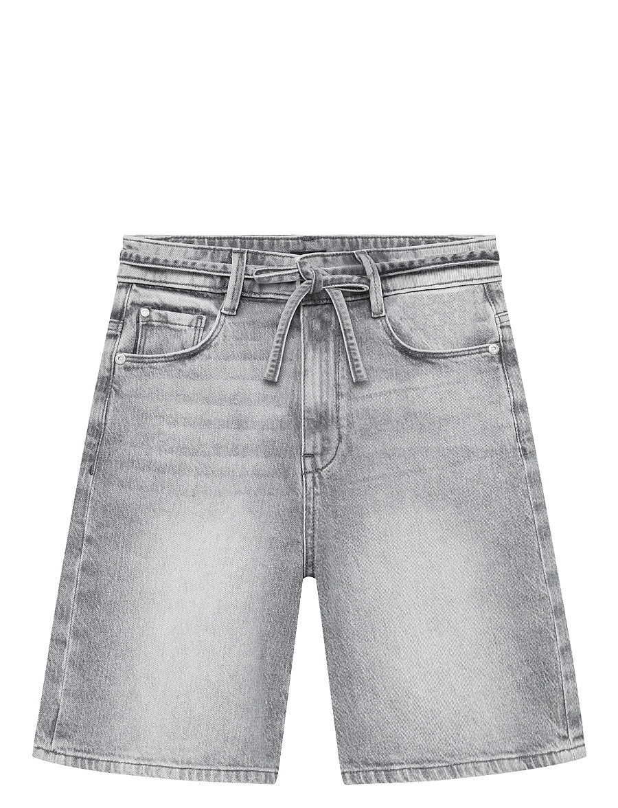 Indian Blue Jeans - Jorts Demim - light grey denim - 1