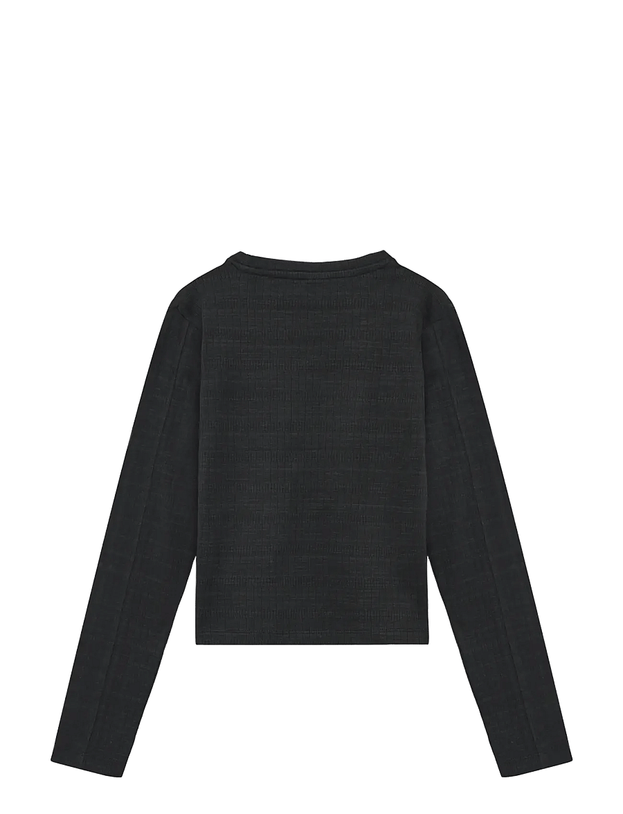 Indian Blue Jeans - Longsleeve Rib - black - 1