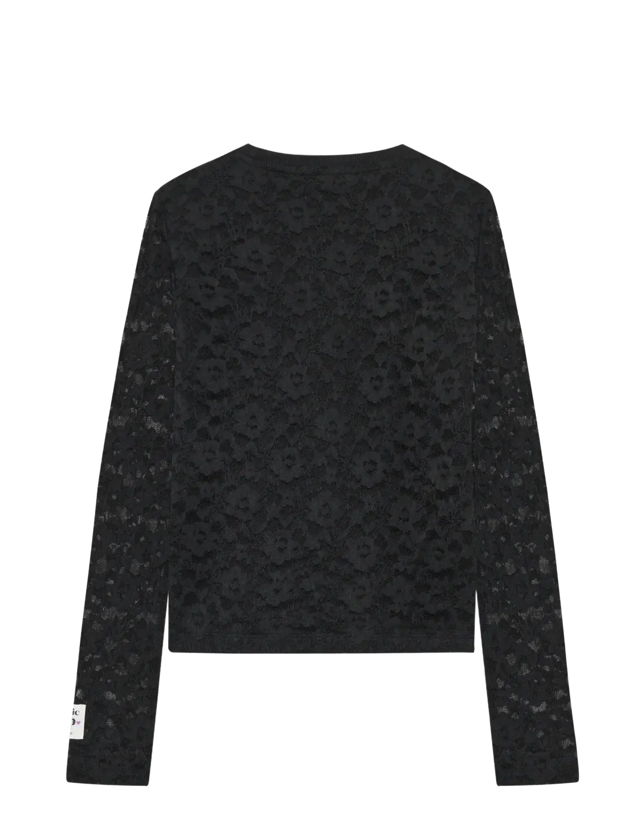 Indian Blue Jeans - Longsleeve Lace - black - 1