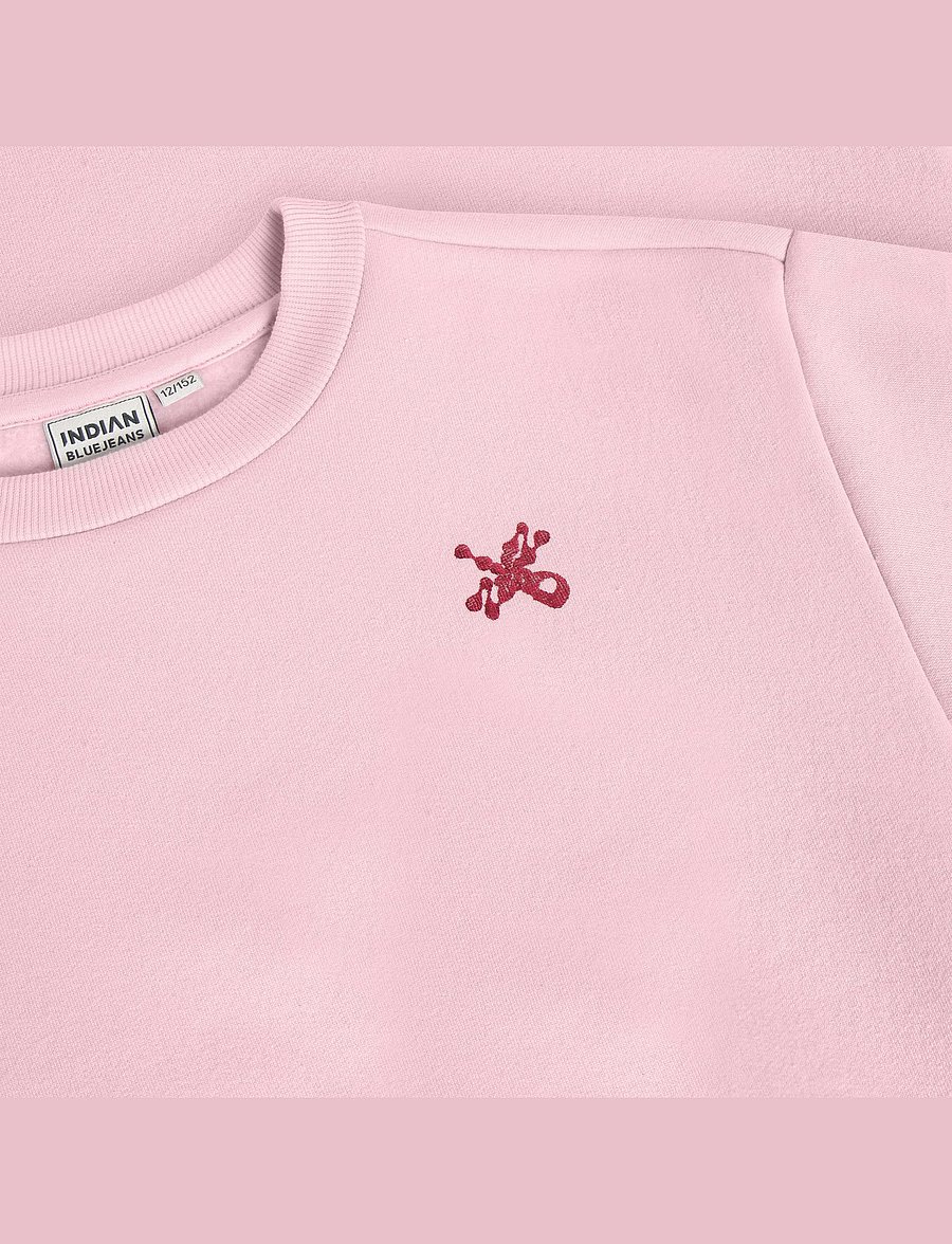 Indian Blue Jeans - Sweater INDN - sweatshirts - flushing pink - 2