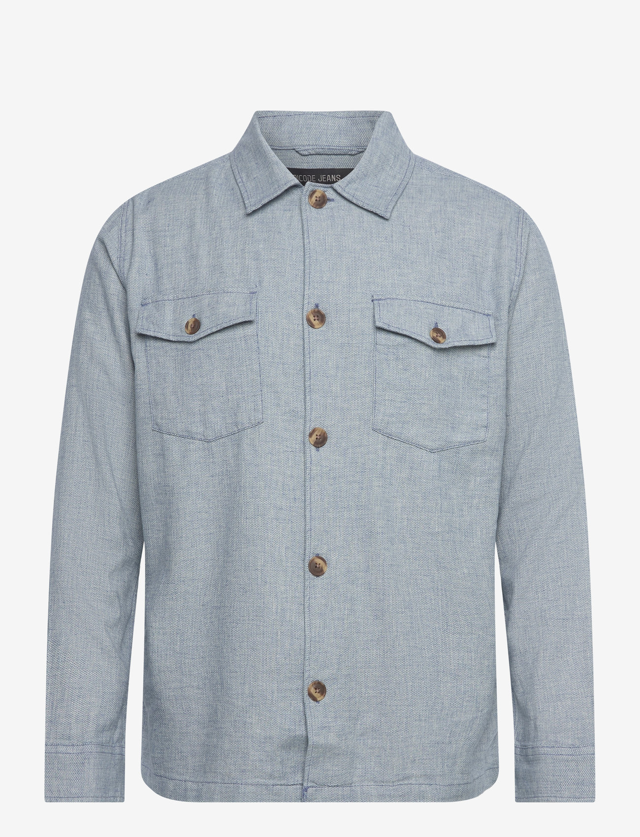 INDICODE - INRedon - leinenhemden - copen blue - 0