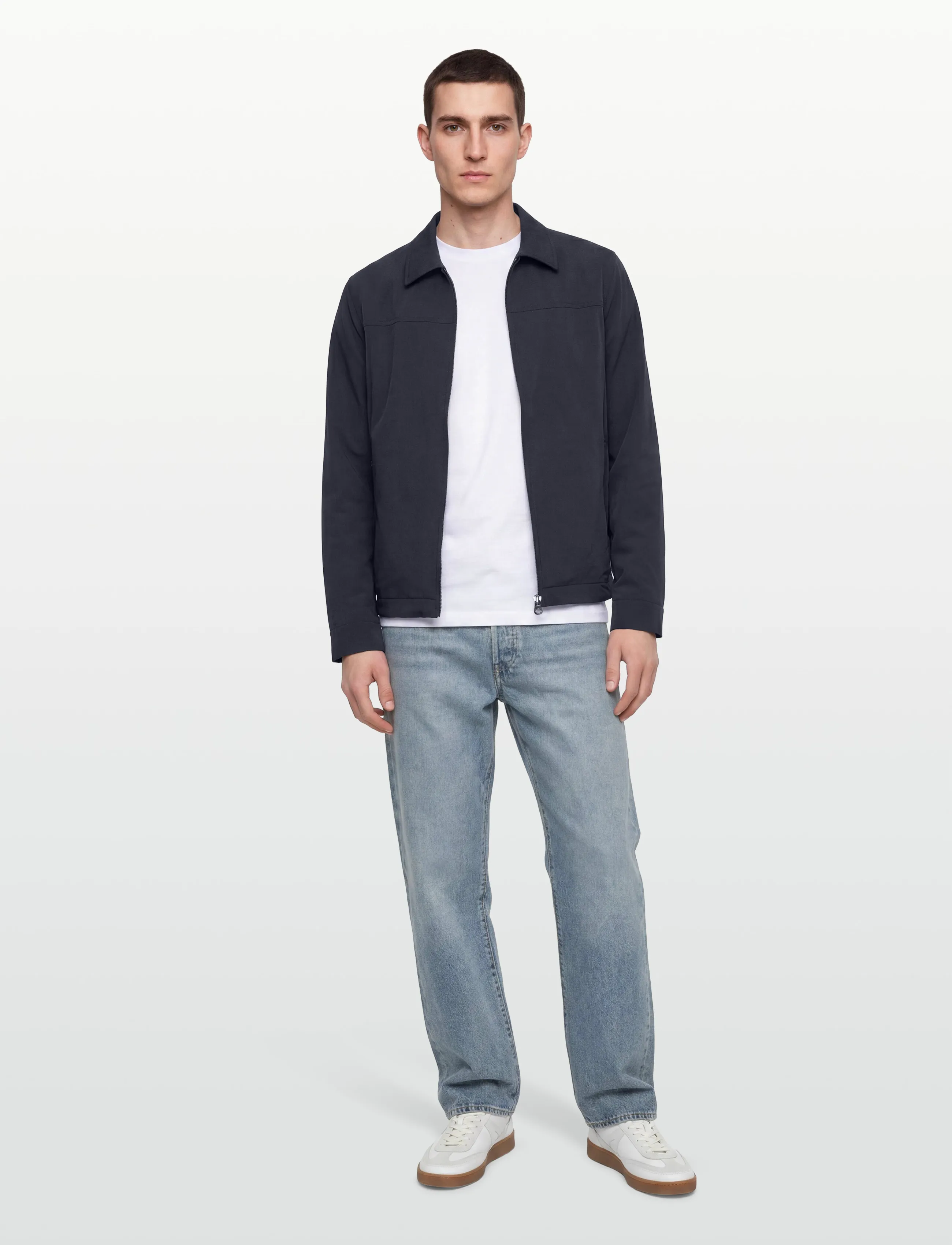 INDICODE Inromant Jacket, L, Jackets, Marineblau - Light Männerswear