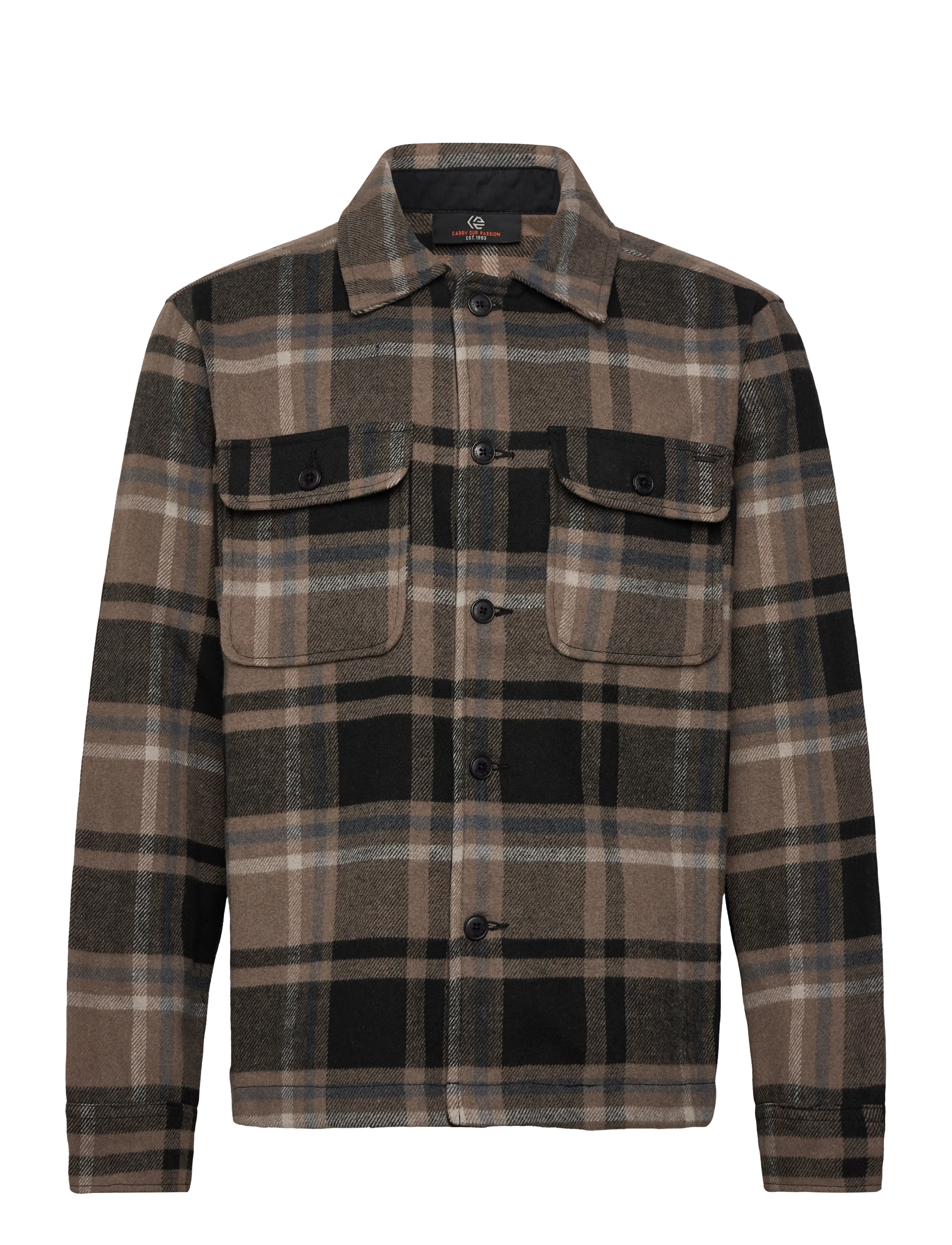 INDICODE INHalib - Skjorter - BEIGE MIX / brown